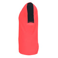ACADEMY SHORT SLEEVE T-SHIRT - CORALLO FLUO-NERO - CORALLO FLUO-NERO