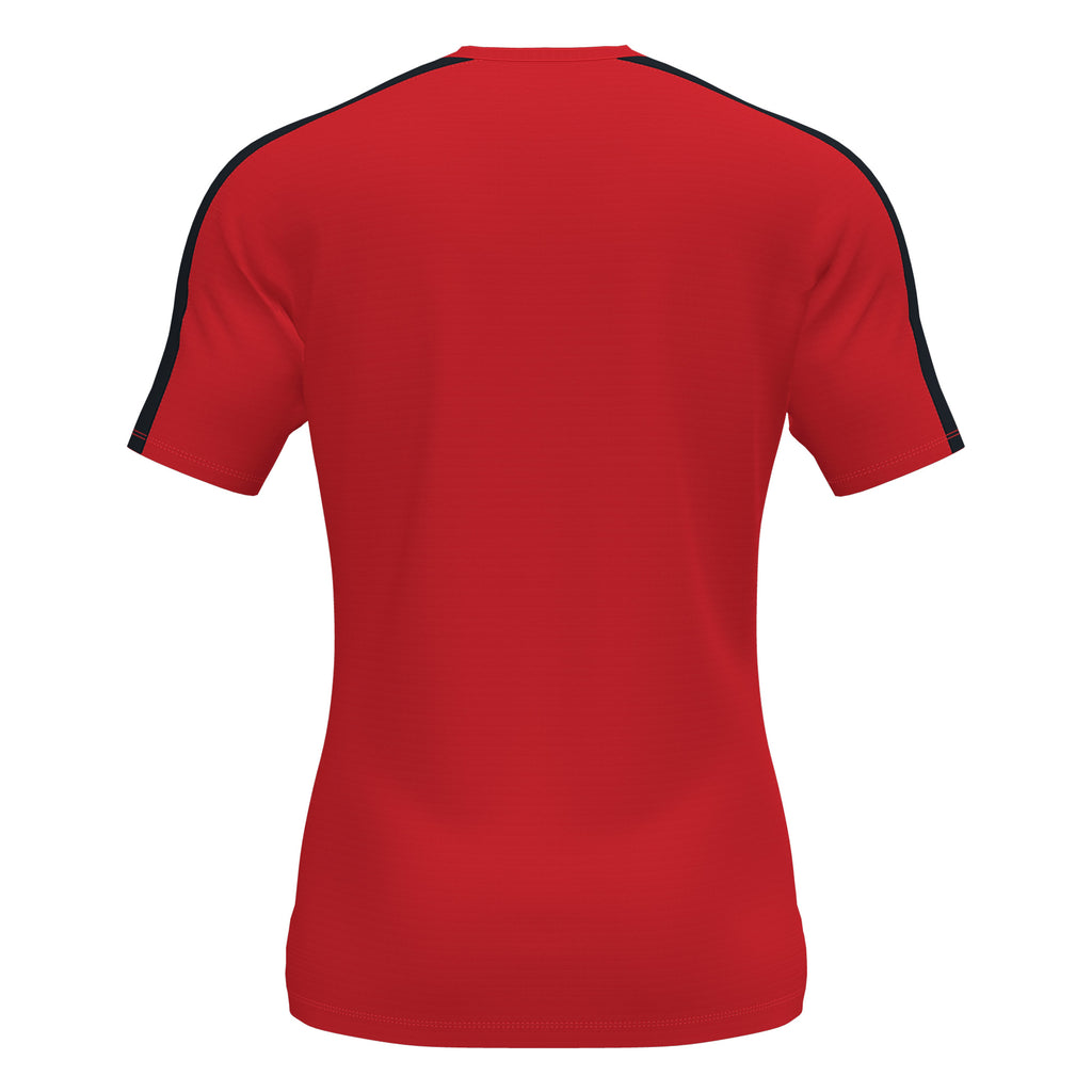 ACADEMY SHORT SLEEVE T-SHIRT - ROSSO-NERO - ROSSO-NERO