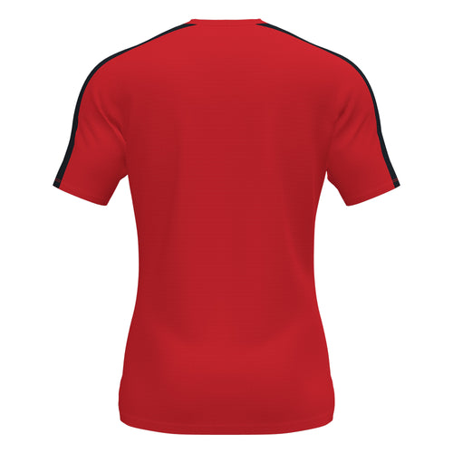 ACADEMY SHORT SLEEVE T-SHIRT - ROSSO-NERO - ROSSO-NERO
