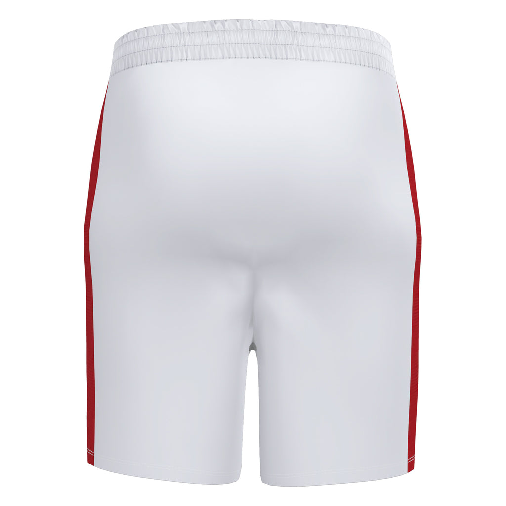 MAXI SHORTS - BIANCO-ROSSO - BIANCO-ROSSO