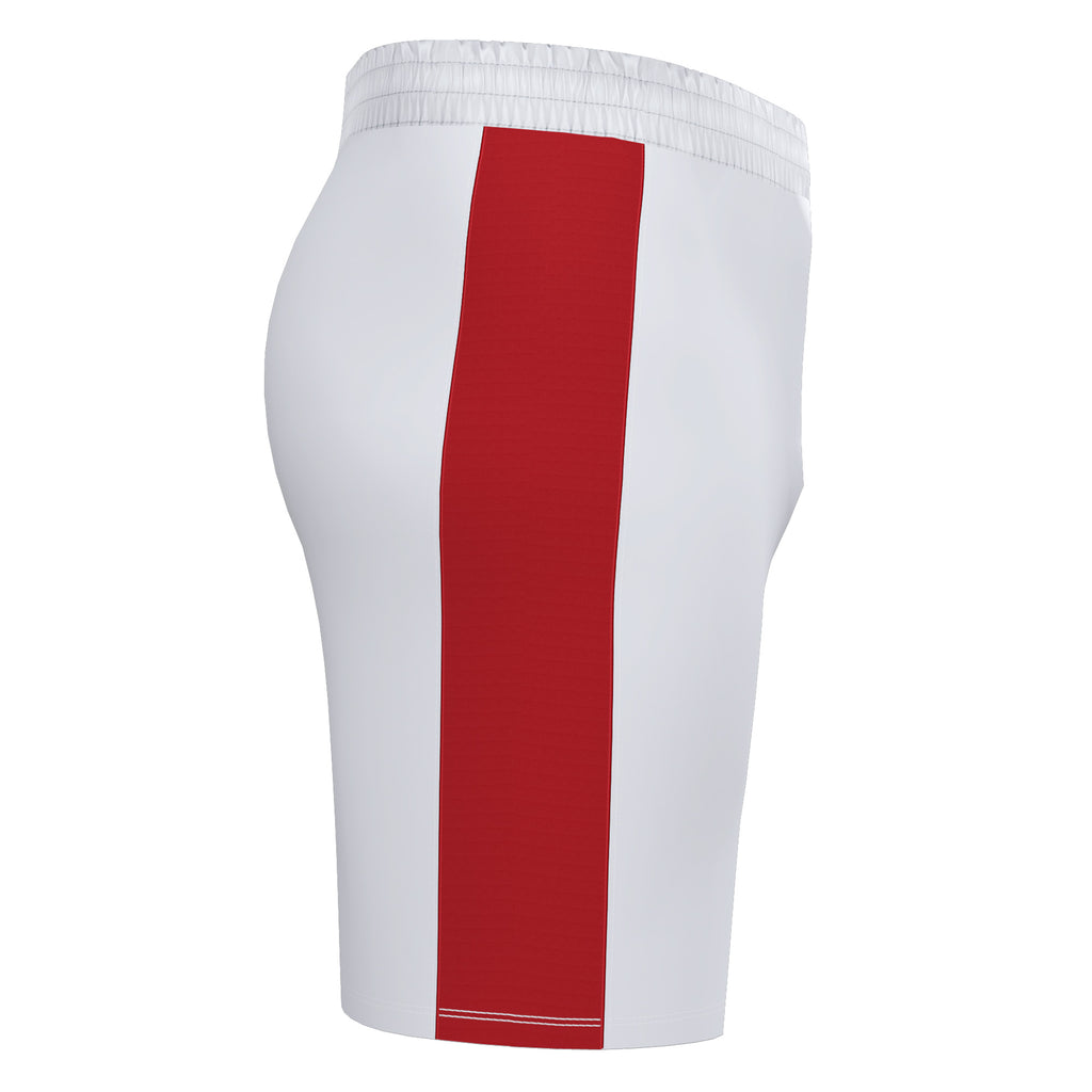 MAXI SHORTS - BIANCO-ROSSO - BIANCO-ROSSO