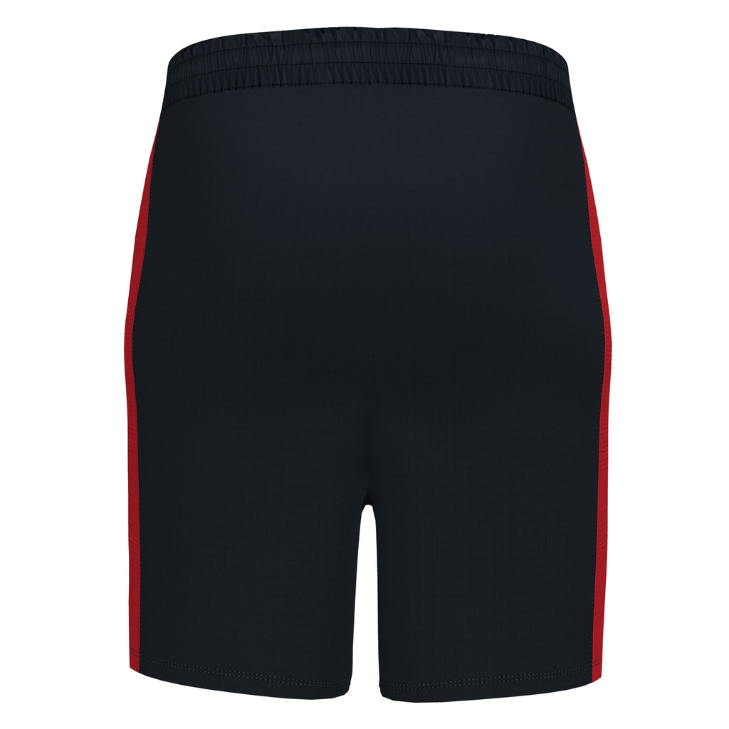 MAXI SHORTS - NERO-ROSSO - NERO-ROSSO