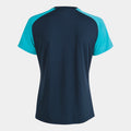 T-SHIRT ACADEMY IV - BLU NAVY-TURCHESE FLUO - BLU NAVY-TURCHESE FLUO