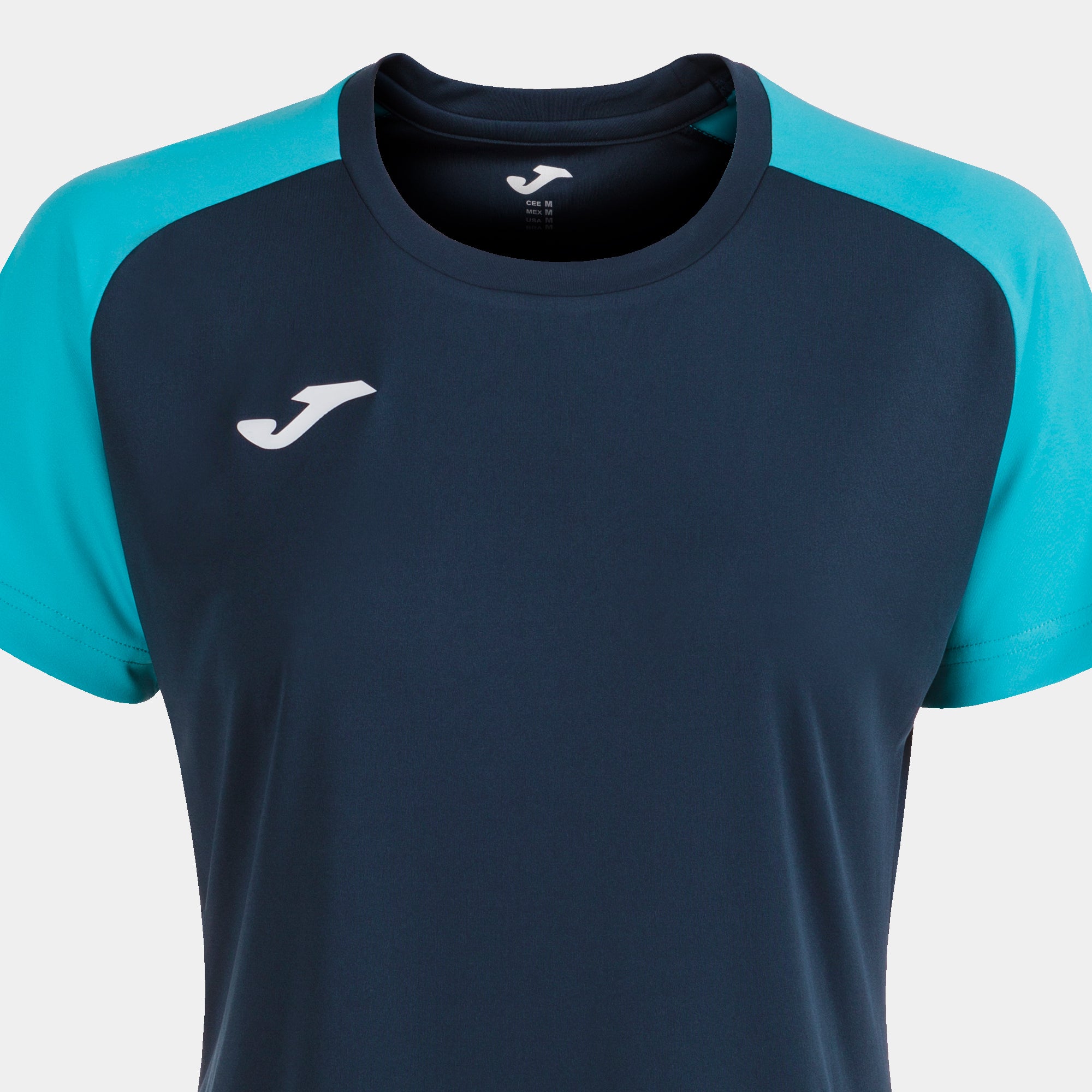 T-SHIRT ACADEMY IV - BLU NAVY-TURCHESE FLUO - BLU NAVY-TURCHESE FLUO