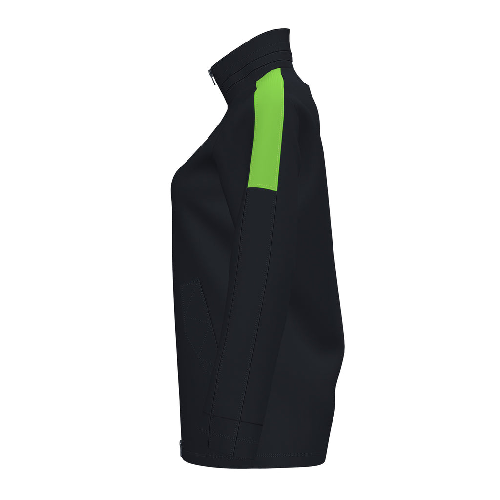 ANORAK TRIVOR - NERO-VERDE FLUO - NERO-VERDE FLUO