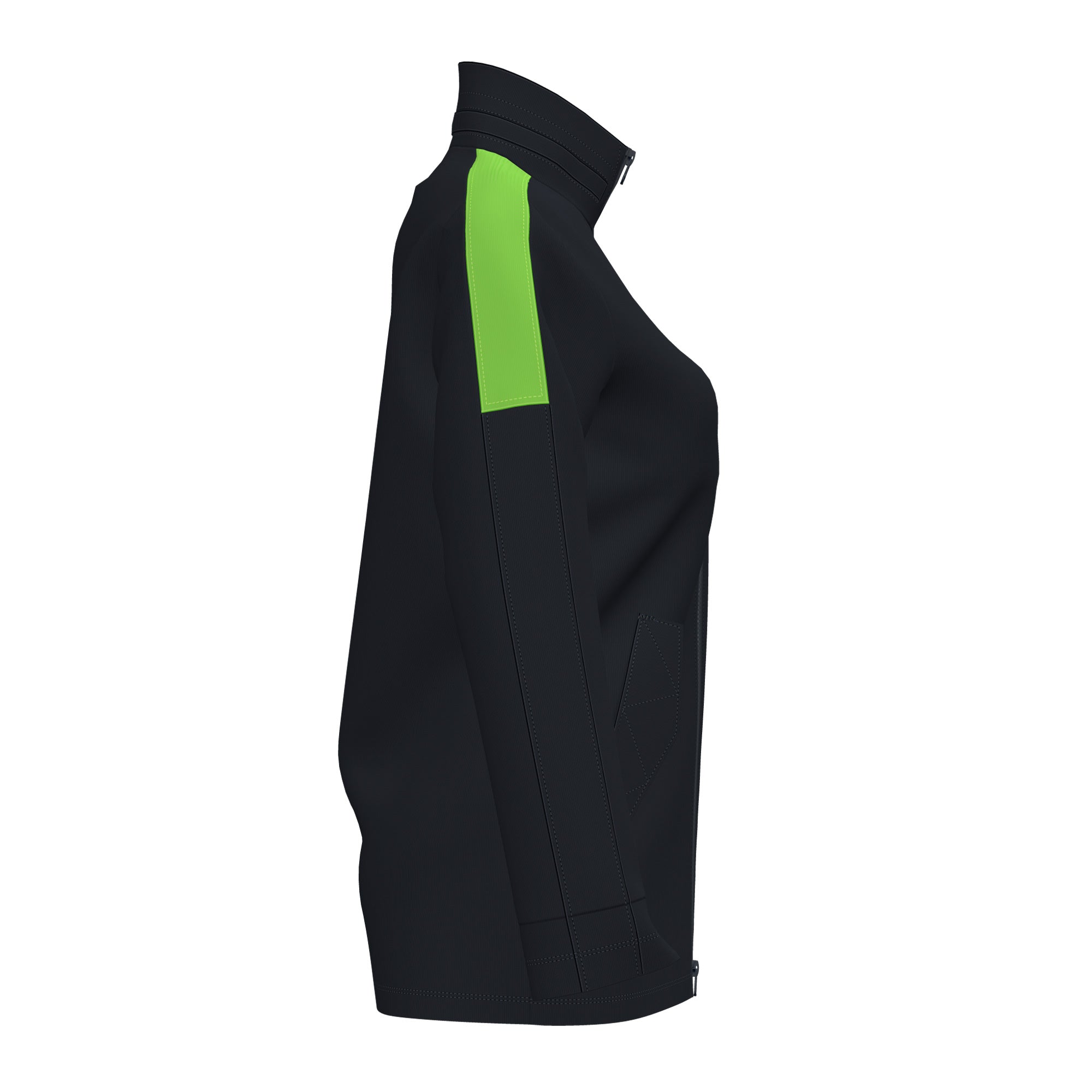 ANORAK TRIVOR - NERO-VERDE FLUO - NERO-VERDE FLUO