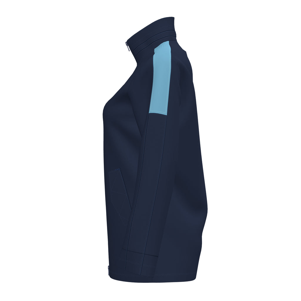 ANORAK TRIVOR - BLU NAVY-TURCHESE FLUO - BLU NAVY-TURCHESE FLUO