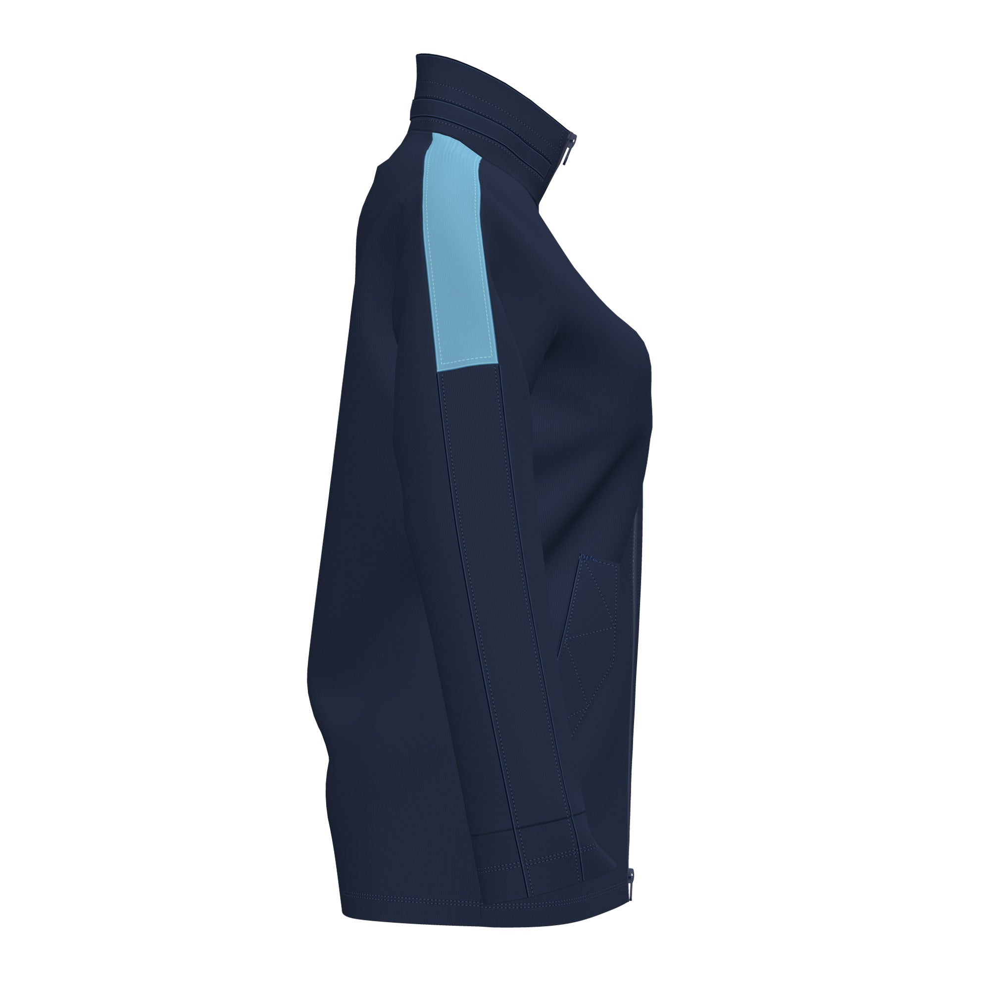 ANORAK TRIVOR - BLU NAVY-TURCHESE FLUO - BLU NAVY-TURCHESE FLUO