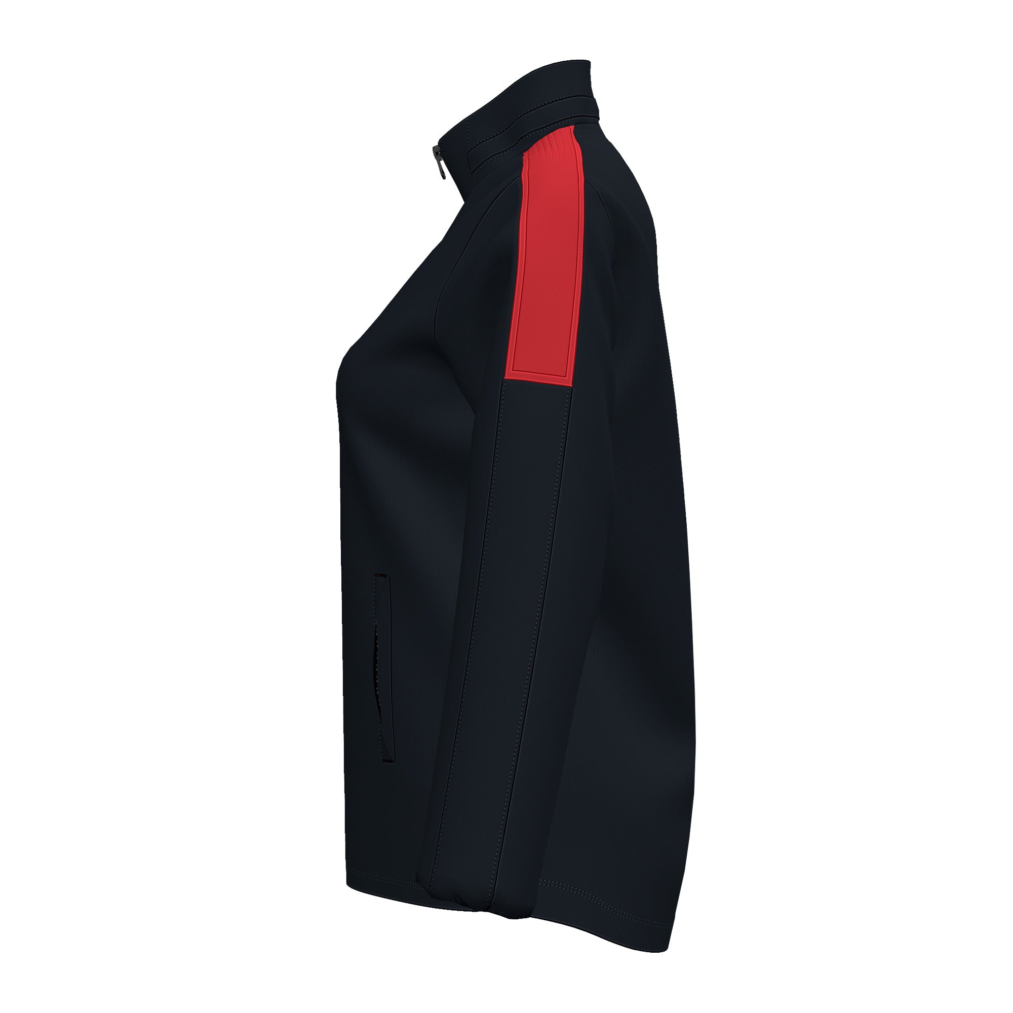 RAINJACKET TRIVOR - NERO-ROSSO - NERO-ROSSO