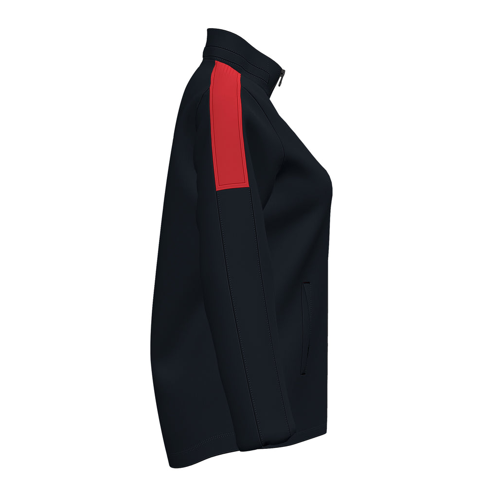 RAINJACKET TRIVOR - NERO-ROSSO - NERO-ROSSO