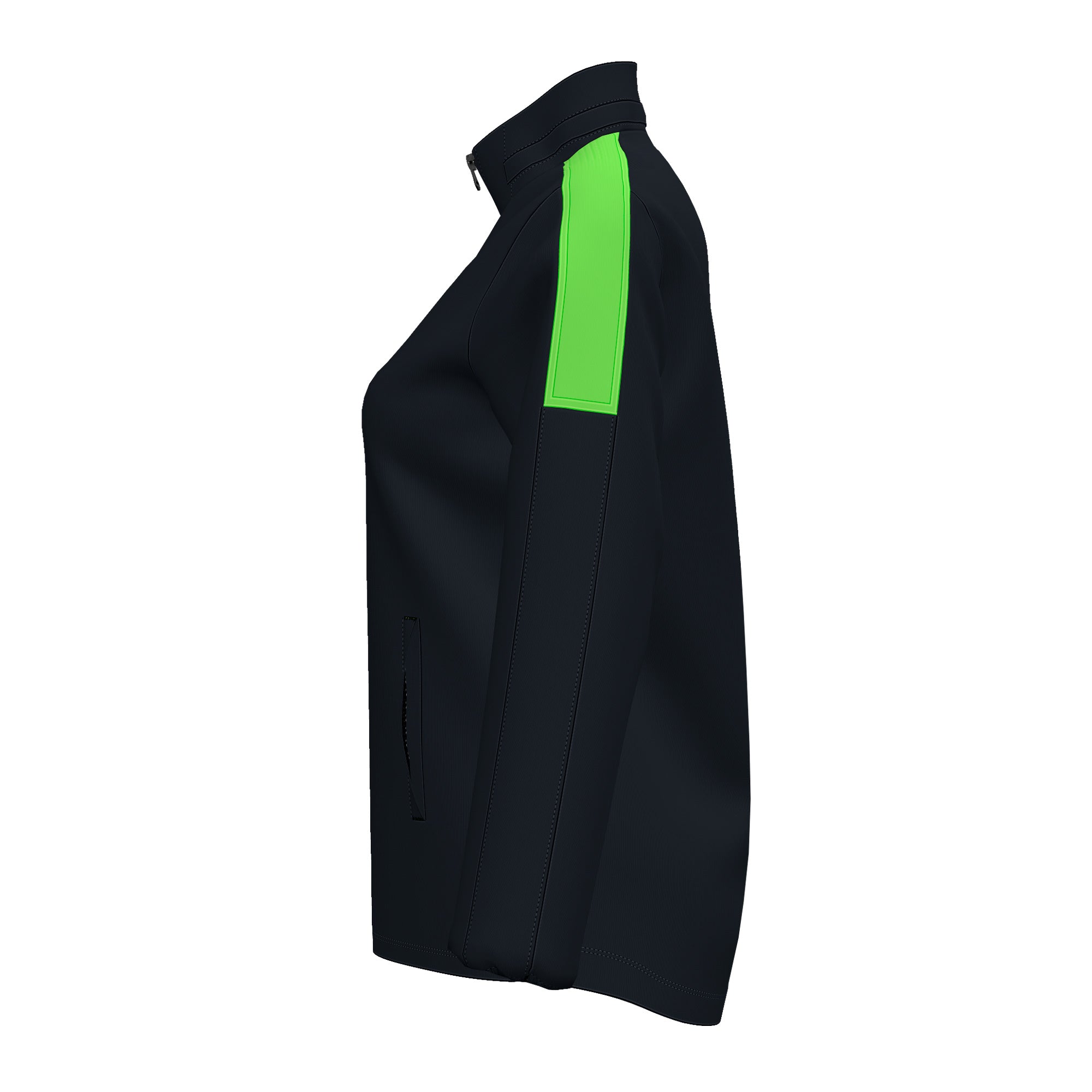 RAINJACKET TRIVOR - NERO-VERDE FLUO - NERO-VERDE FLUO