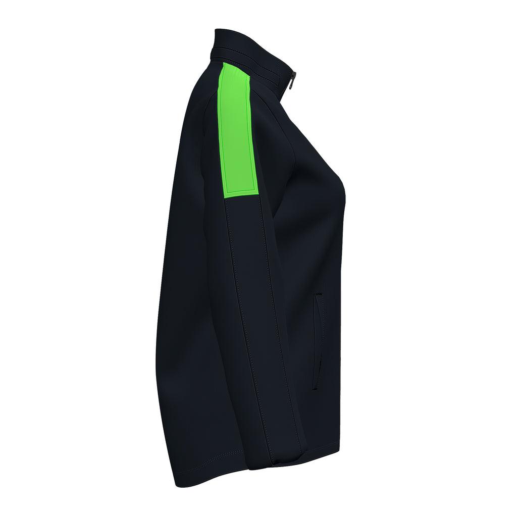 RAINJACKET TRIVOR - NERO-VERDE FLUO - NERO-VERDE FLUO
