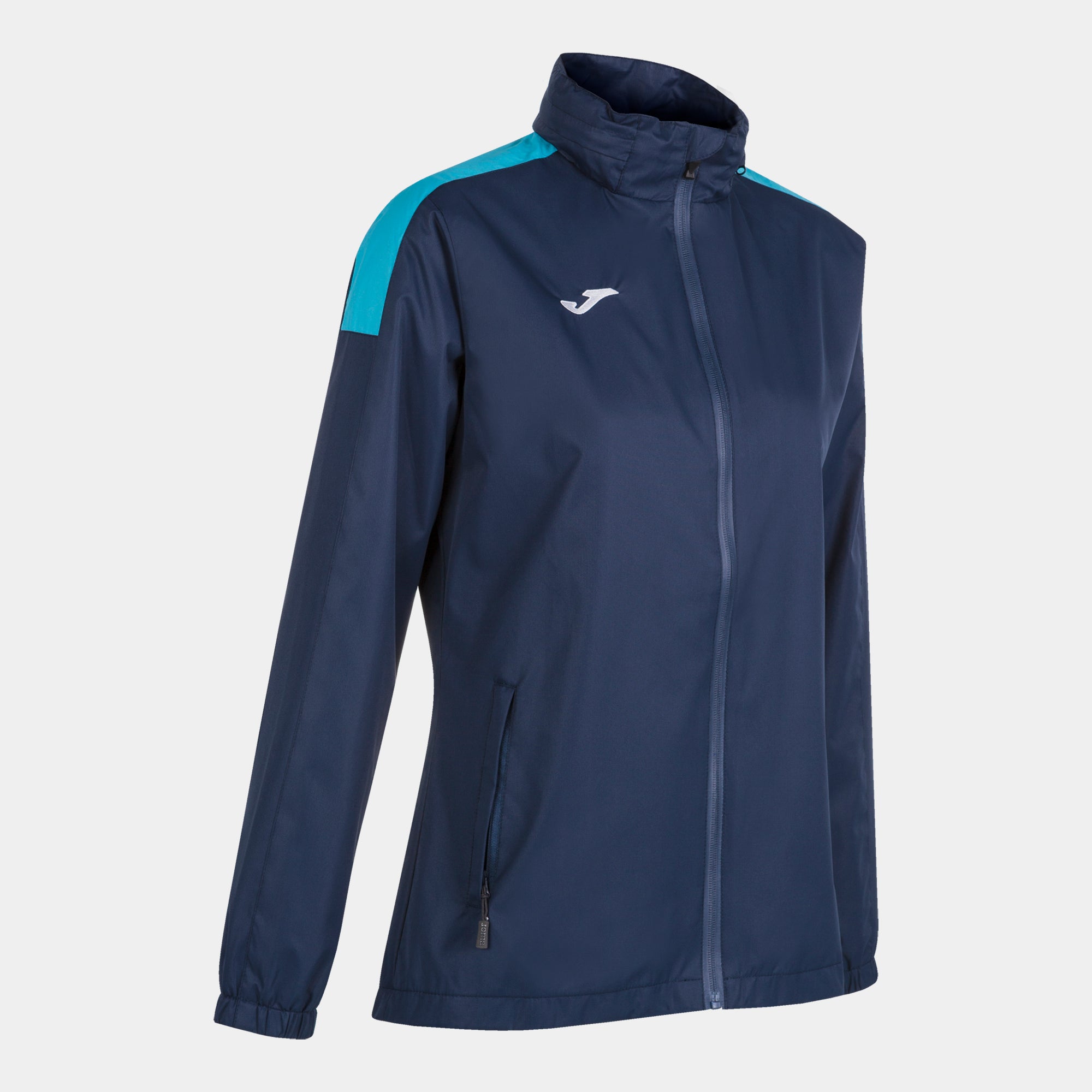 RAINJACKET TRIVOR - BLU NAVY-TURCHESE FLUO - BLU NAVY-TURCHESE FLUO