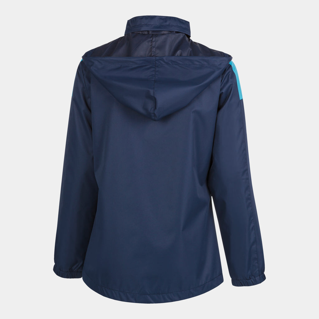 RAINJACKET TRIVOR - BLU NAVY-TURCHESE FLUO - BLU NAVY-TURCHESE FLUO