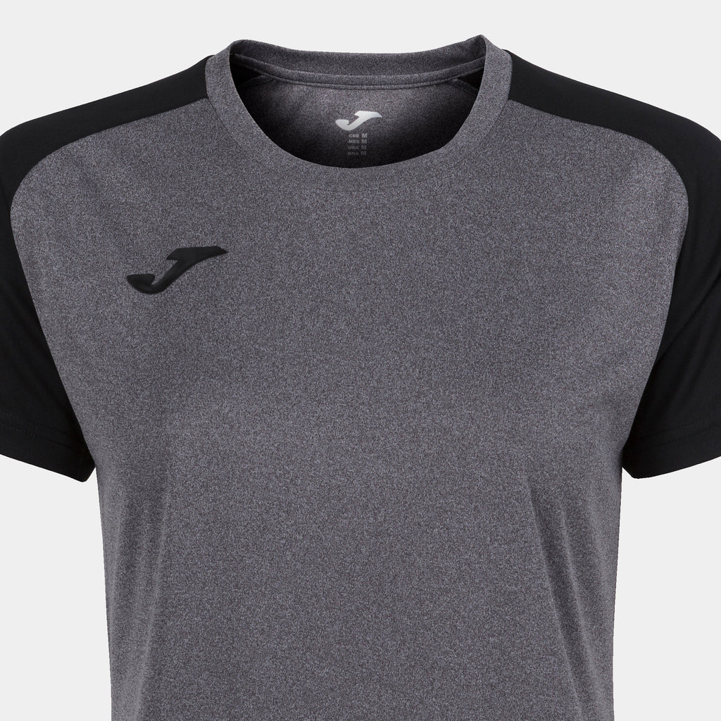 T-SHIRT ACADEMY IV - MELANGE-NERO - MELANGE-NERO