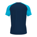 T-SHIRT ACADEMY IV - BLU NAVY-TURCHESE FLUO - BLU NAVY-TURCHESE FLUO