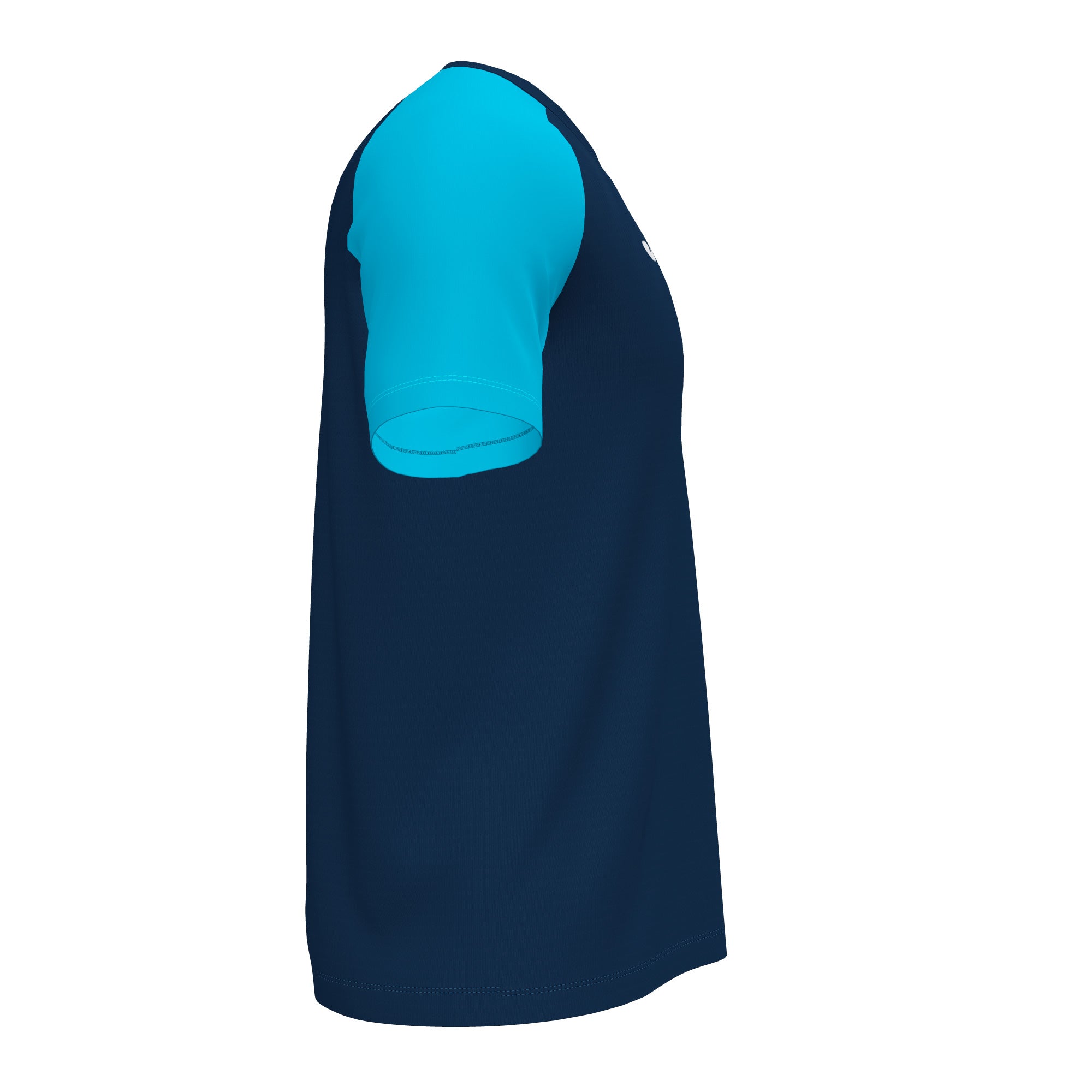 T-SHIRT ACADEMY IV - BLU NAVY-TURCHESE FLUO - BLU NAVY-TURCHESE FLUO