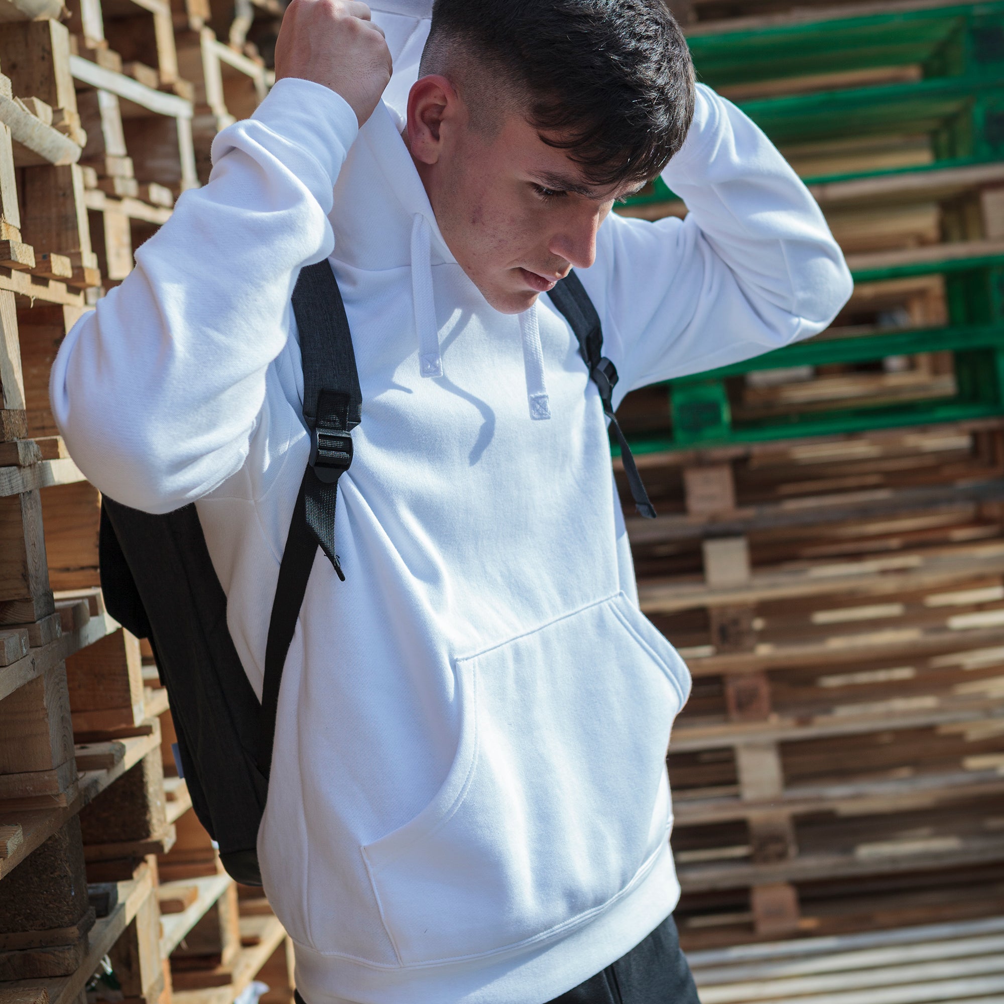 SWEATSHIRT MONTANA - BIANCO - BIANCO