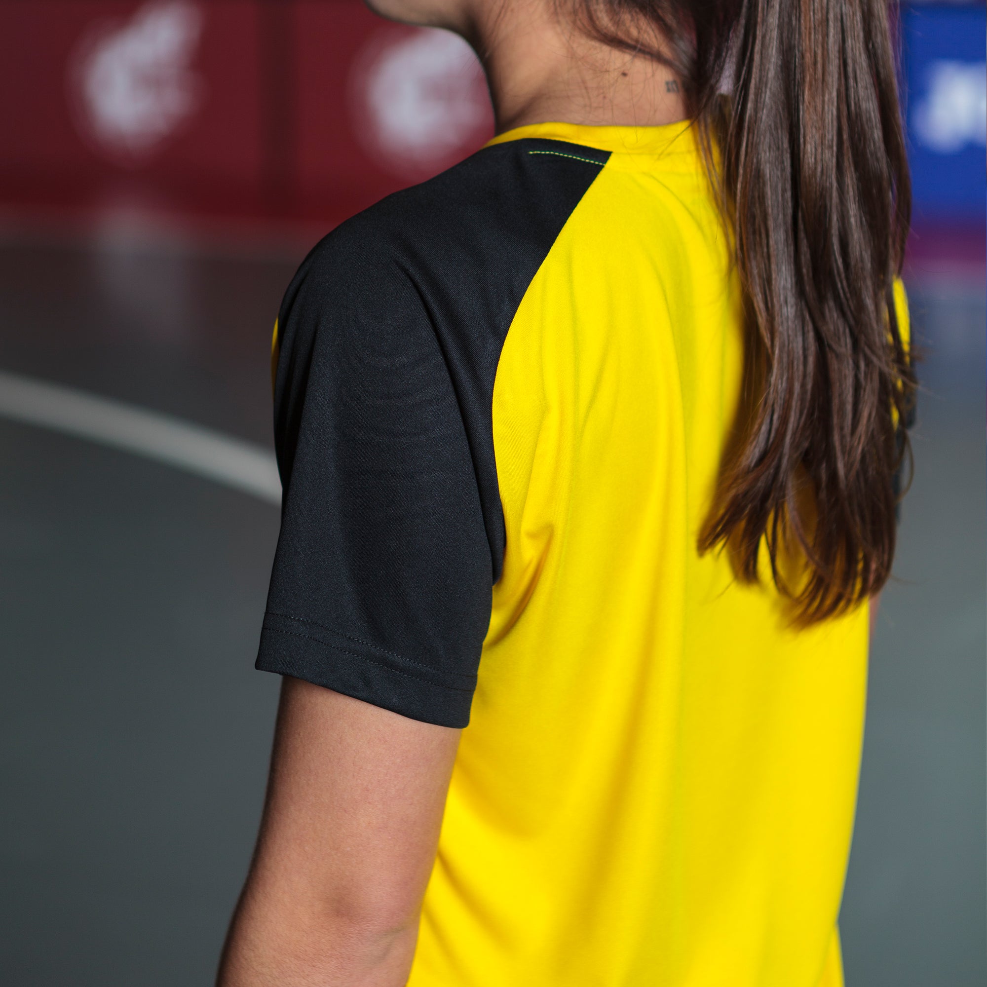 T-SHIRT ACADEMY IV - GIALLO-NERO - GIALLO-NERO