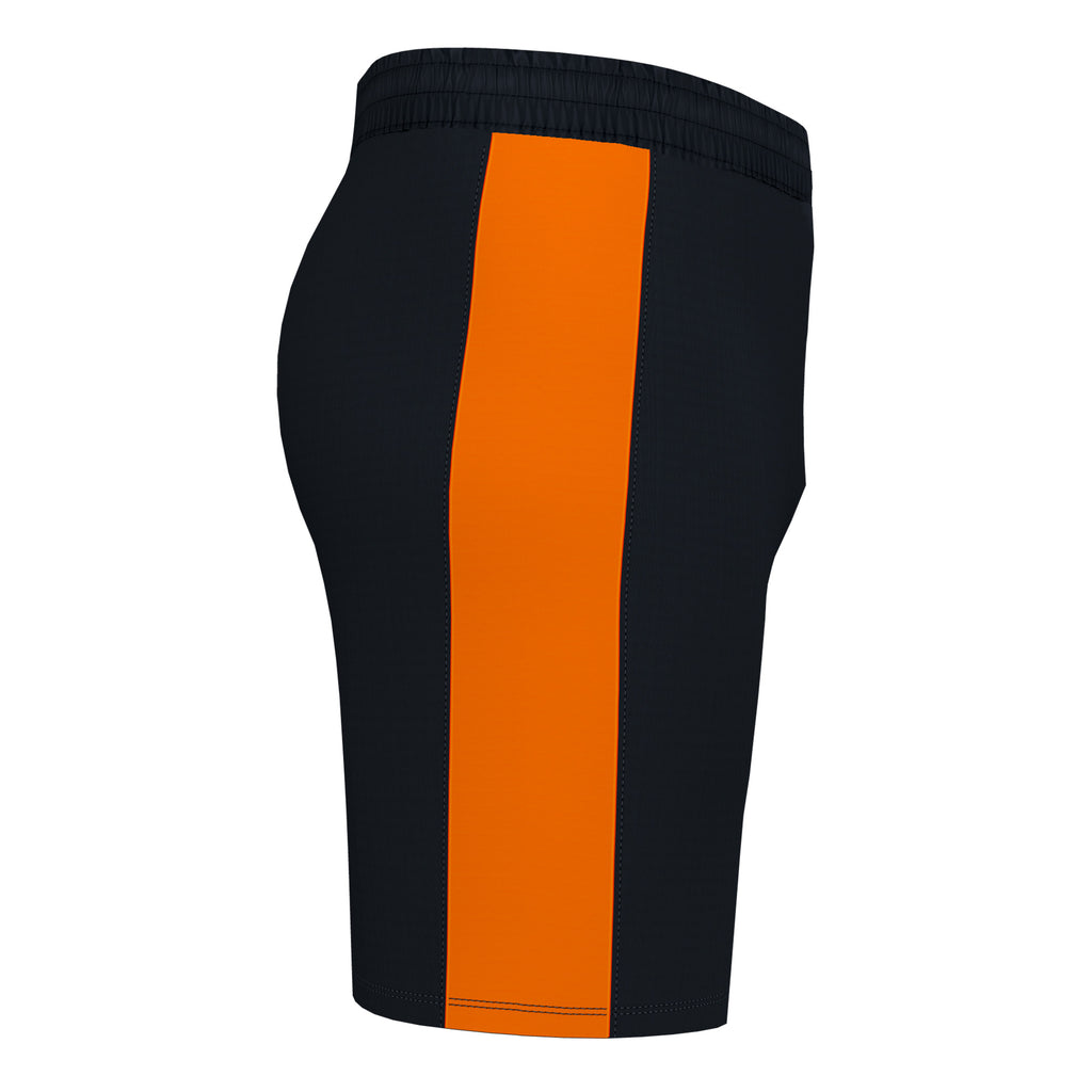 MAXI SHORTS - NERO-ARANCIONE - NERO-ARANCIONE