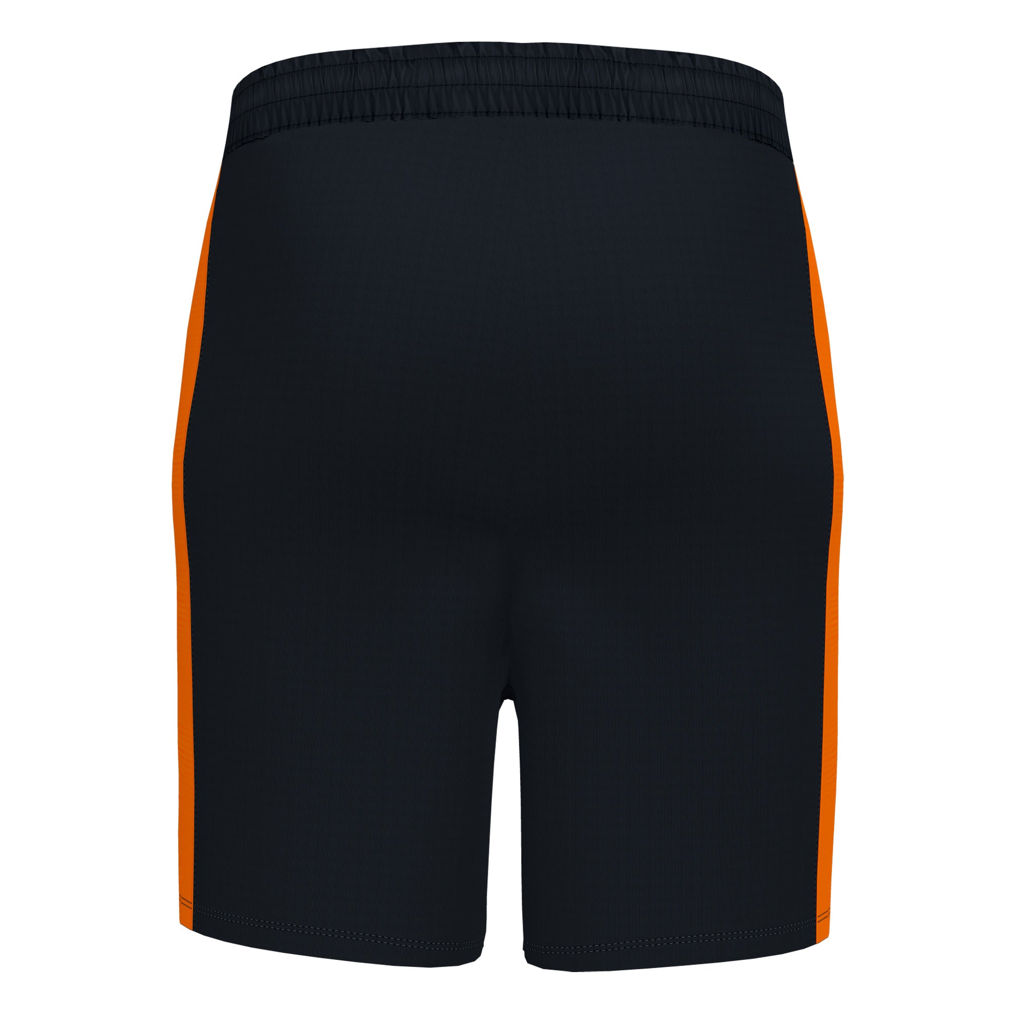 MAXI SHORTS - NERO-ARANCIONE - NERO-ARANCIONE