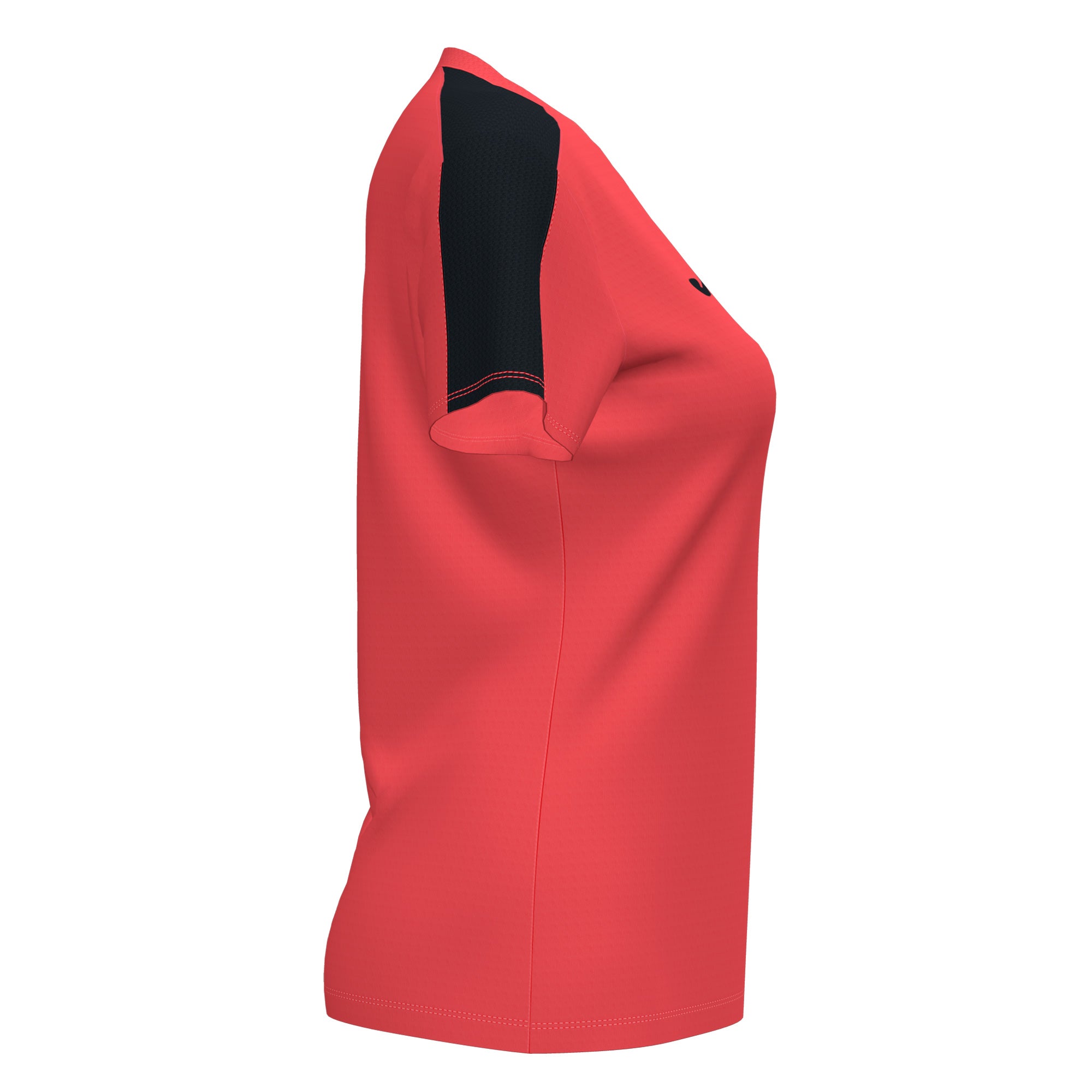 ACADEMY T-SHIRT - CORALLO FLUO-NERO - CORALLO FLUO-NERO