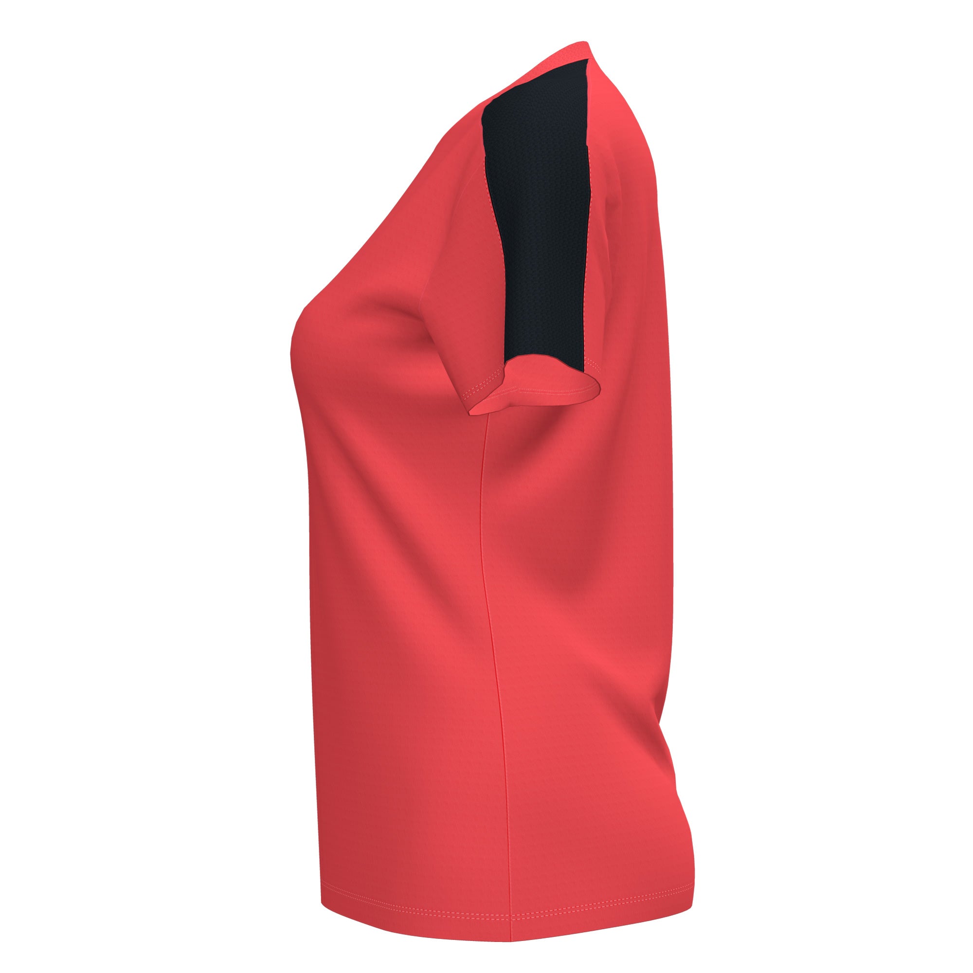 ACADEMY T-SHIRT - CORALLO FLUO-NERO - CORALLO FLUO-NERO