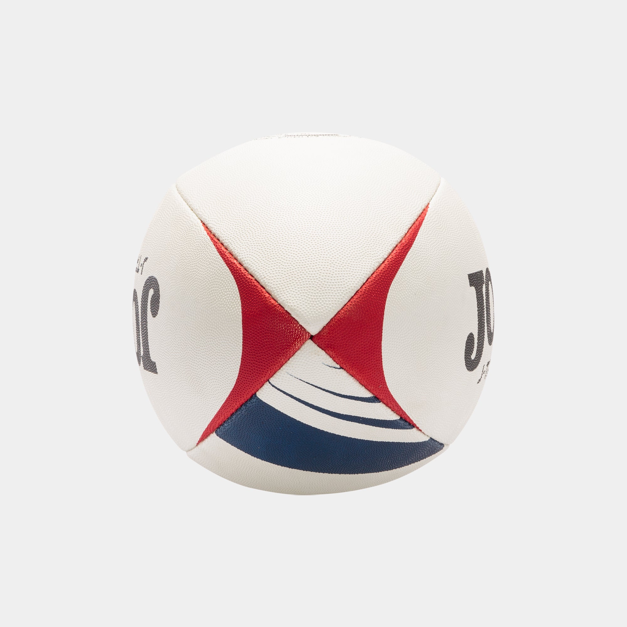 BALL J-TRAINING RUGBY SIZE 5 - BIANCO-ROSSO - BIANCO-ROSSO
