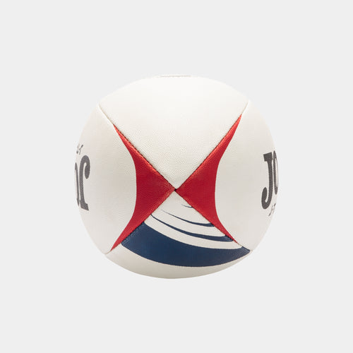 BALL J-TRAINING RUGBY SIZE 5 - BIANCO-ROSSO - BIANCO-ROSSO