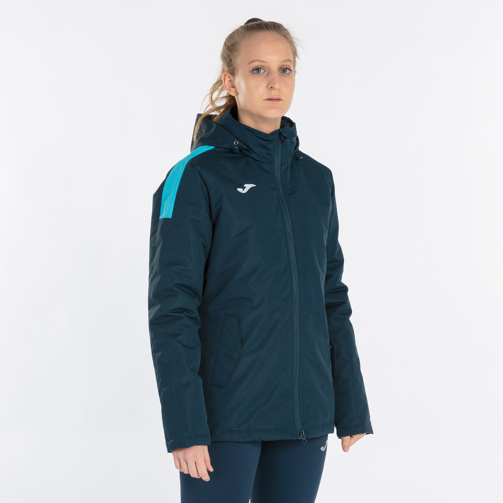 ANORAK TRIVOR - BLU NAVY-TURCHESE FLUO - BLU NAVY-TURCHESE FLUO