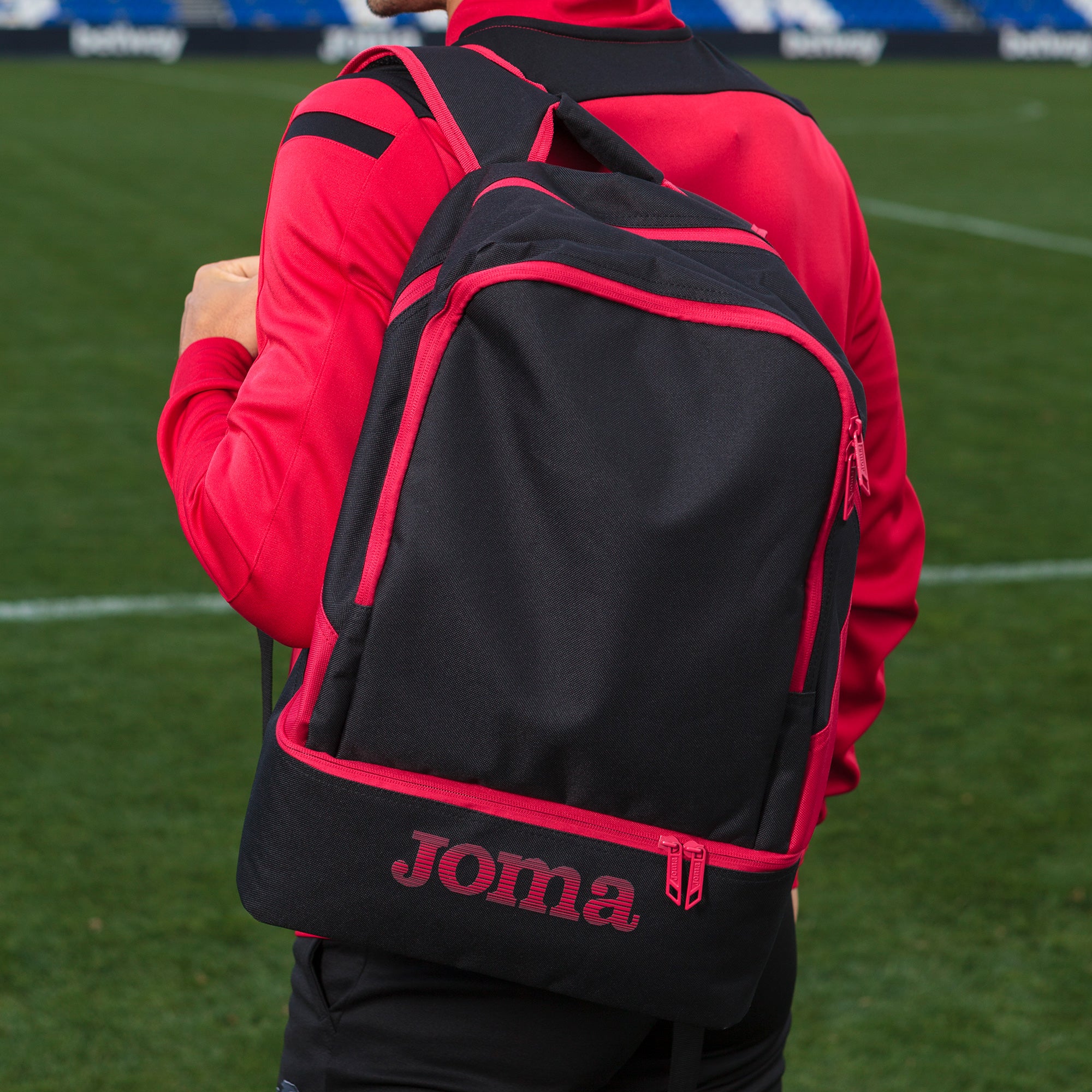 ESTADIO III BACKPACK - NERO-ROSSO - NERO-ROSSO