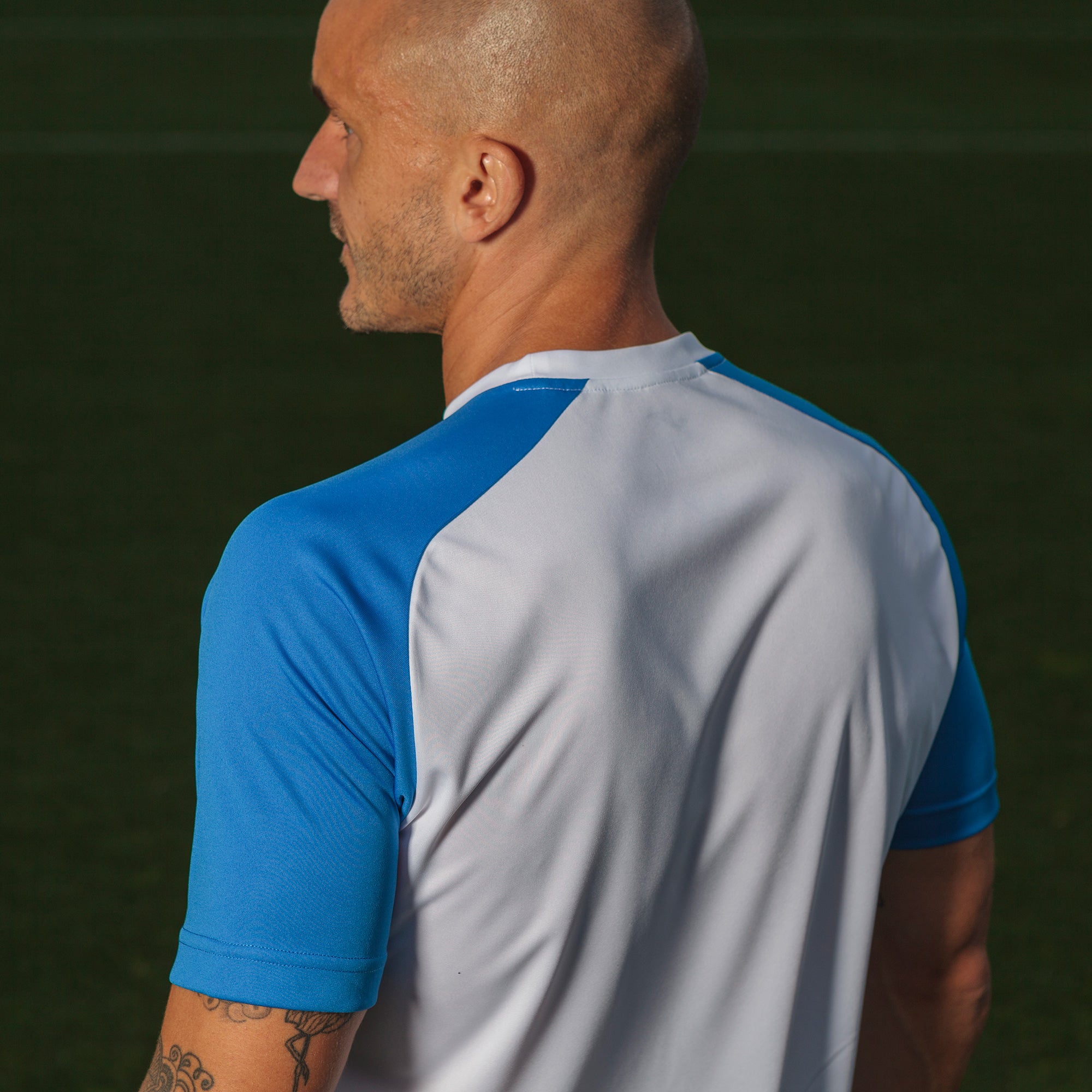 T-SHIRT ACADEMY IV - BIANCO-ROYAL - BIANCO-ROYAL