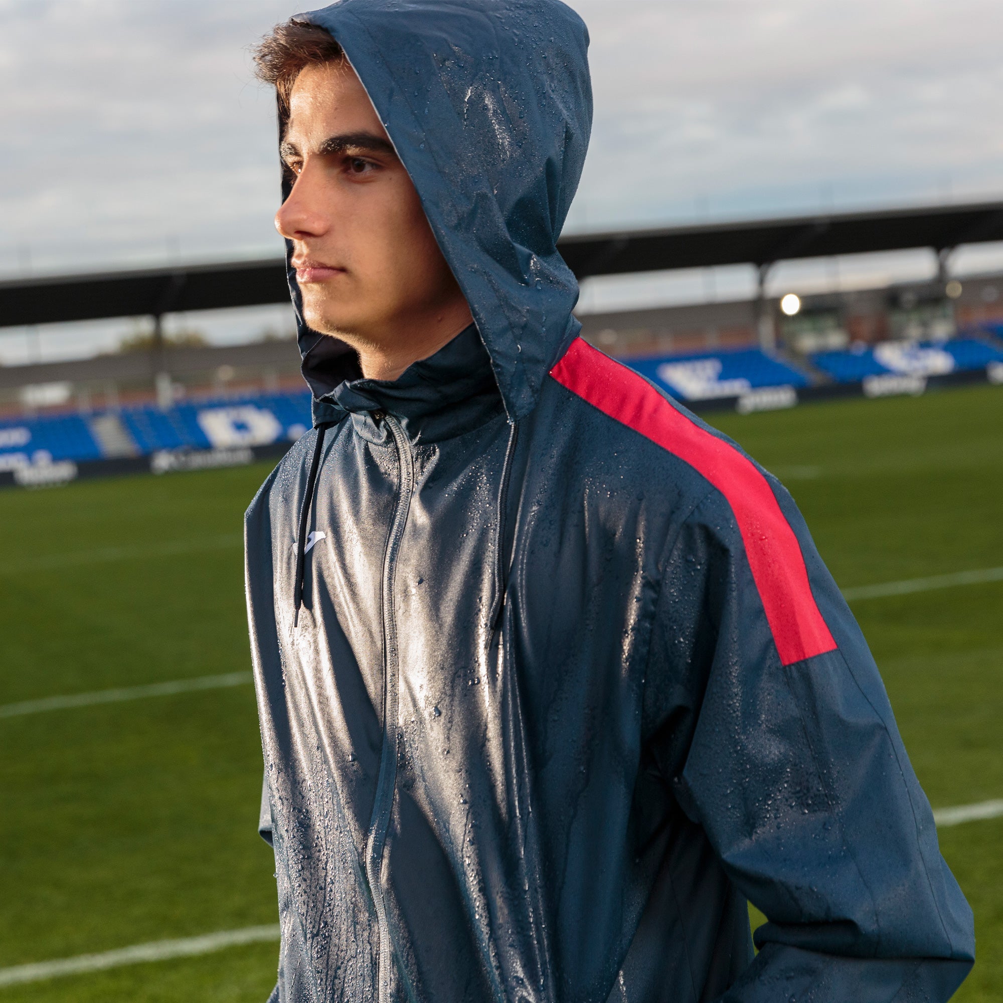 RAINCOAT TRIVOR - BLU NAVY-ROSSO - BLU NAVY-ROSSO