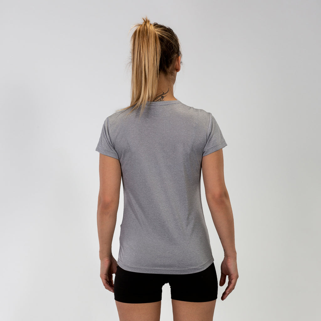 T-SHIRT COMBI S/S - GRIGIO - GRIGIO