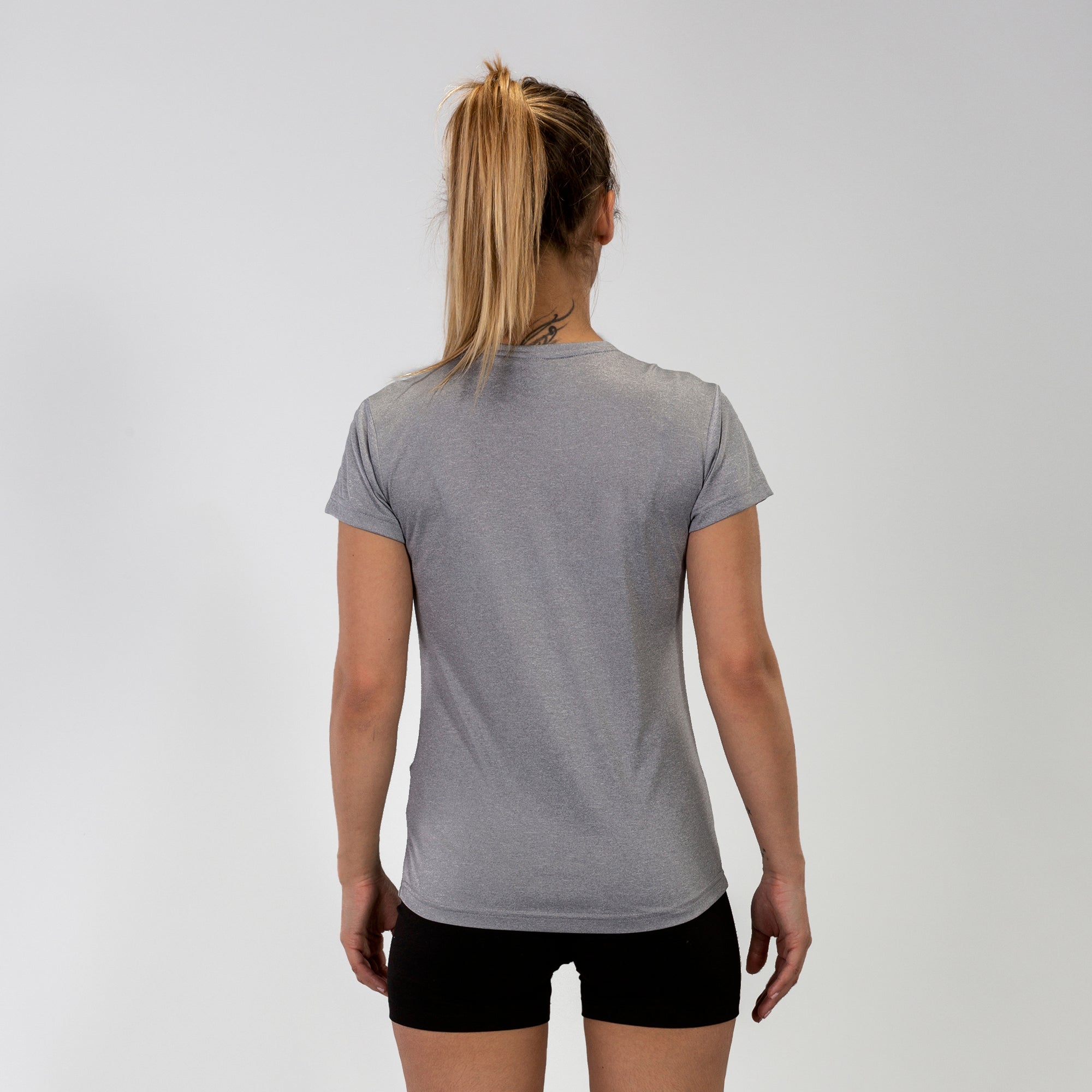 T-SHIRT COMBI S/S - GRIGIO - GRIGIO