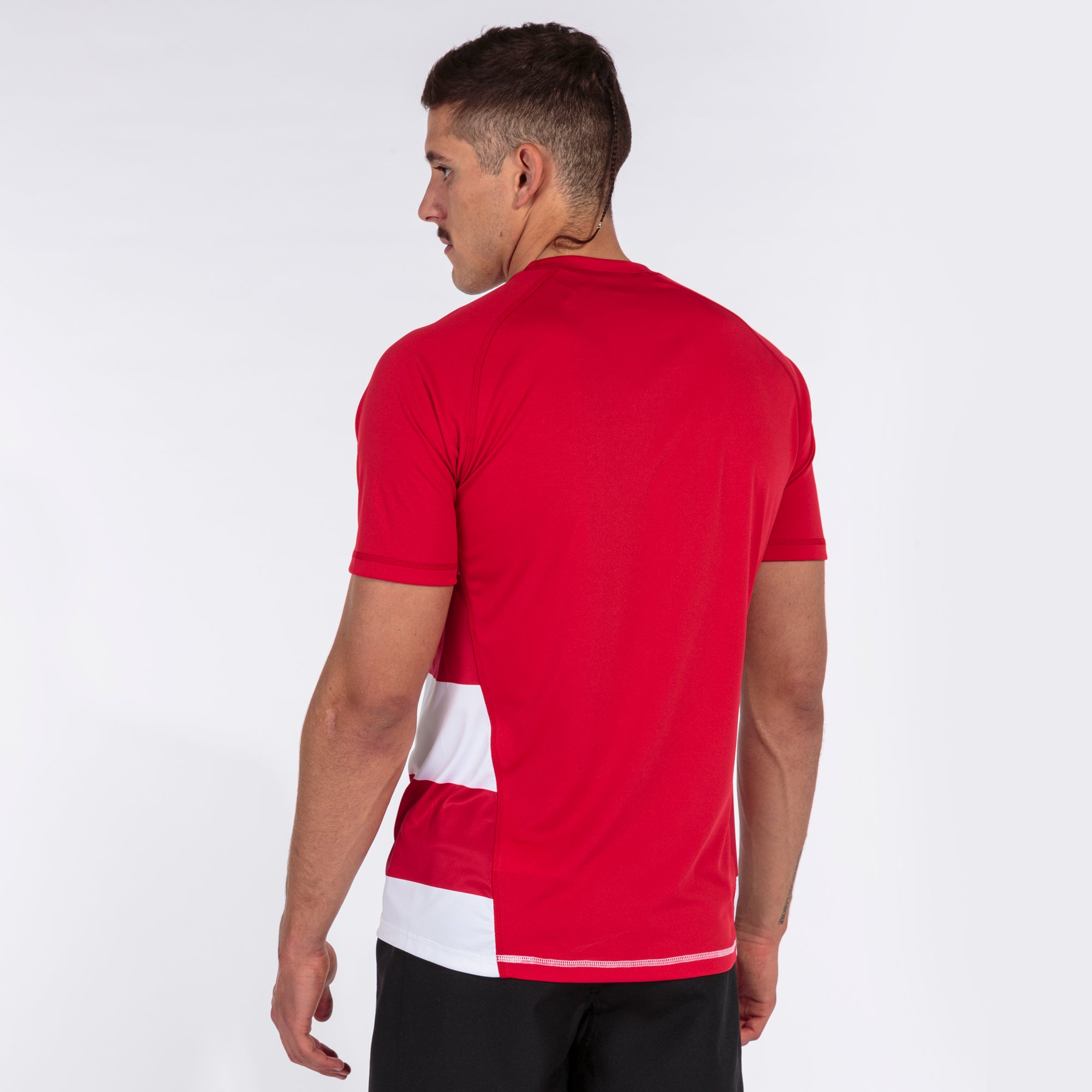 T-SHIRT PRORUGBY II - ROSSO-BIANCO - ROSSO-BIANCO
