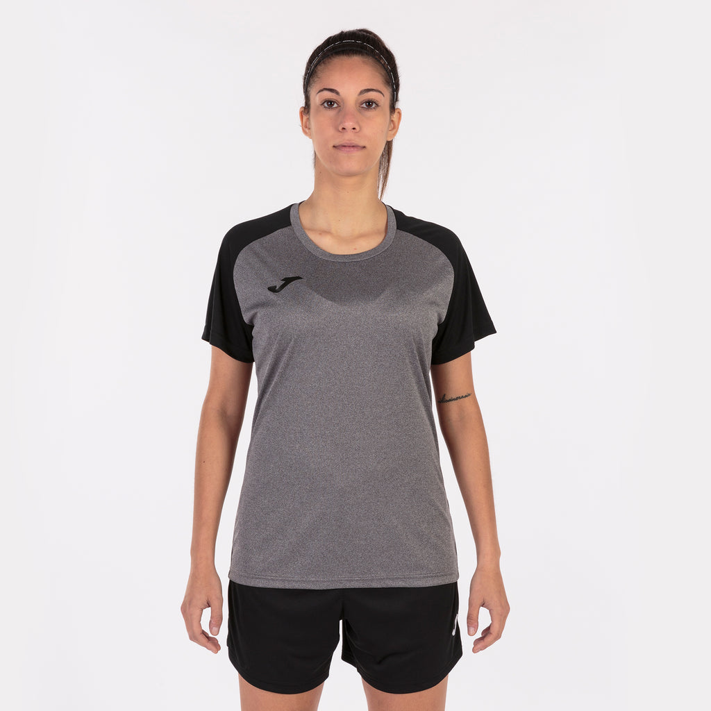 T-SHIRT ACADEMY IV - MELANGE-NERO - MELANGE-NERO