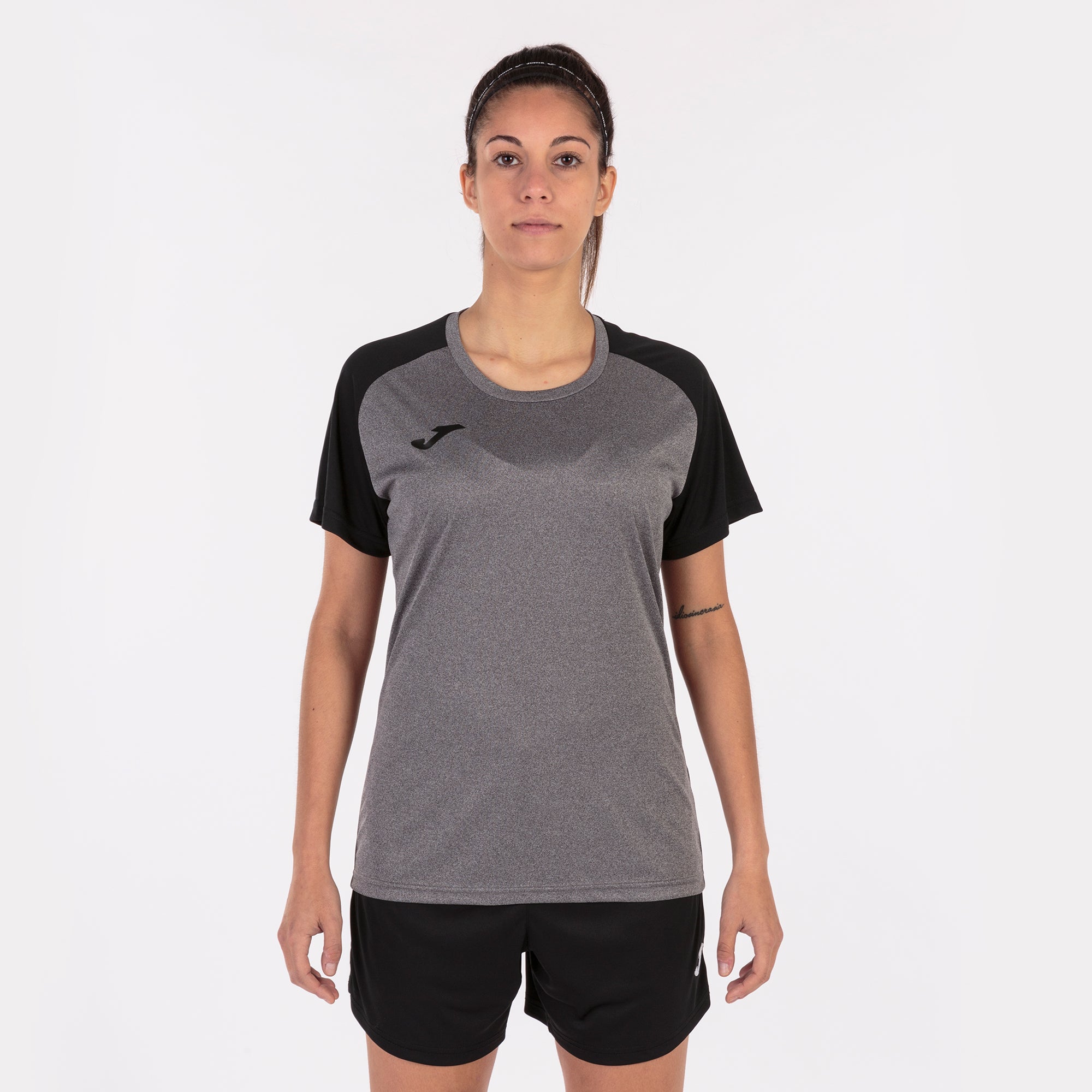 T-SHIRT ACADEMY IV - MELANGE-NERO - MELANGE-NERO