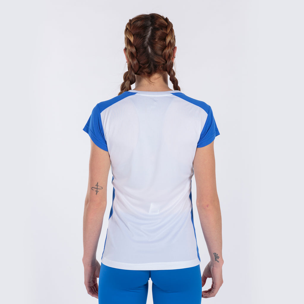 T-SHIRT RECORD II - BIANCO-ROYAL - BIANCO-ROYAL