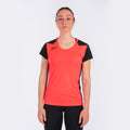 T-SHIRT RECORD II - CORALLO FLUO-NERO - CORALLO FLUO-NERO