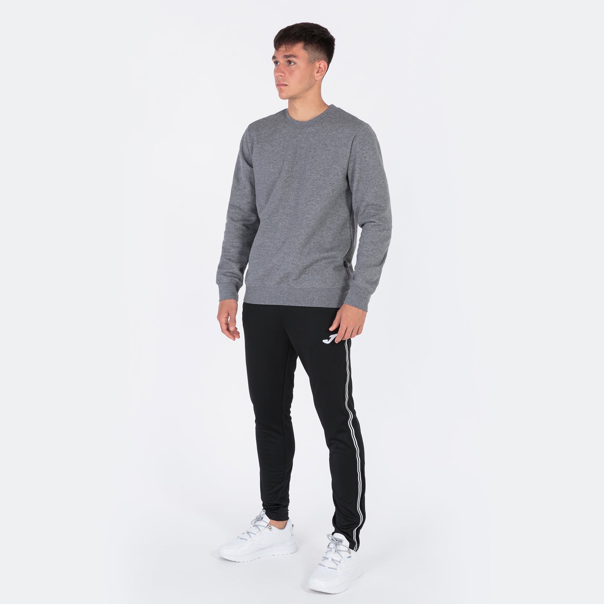 SWEATSHIRT MONTANA - GRIGIO MELANGE - GRIGIO MELANGE