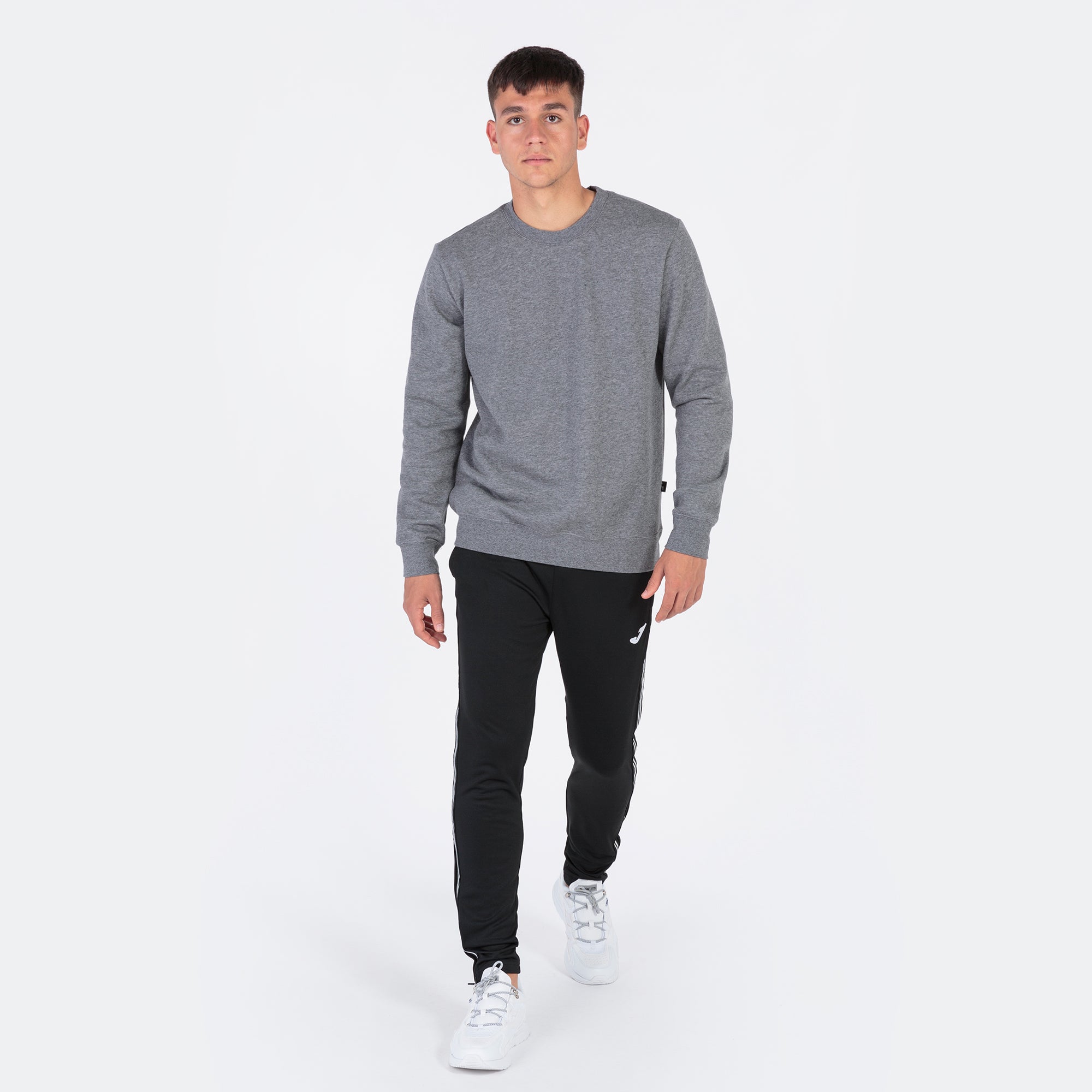 SWEATSHIRT MONTANA - GRIGIO MELANGE - GRIGIO MELANGE