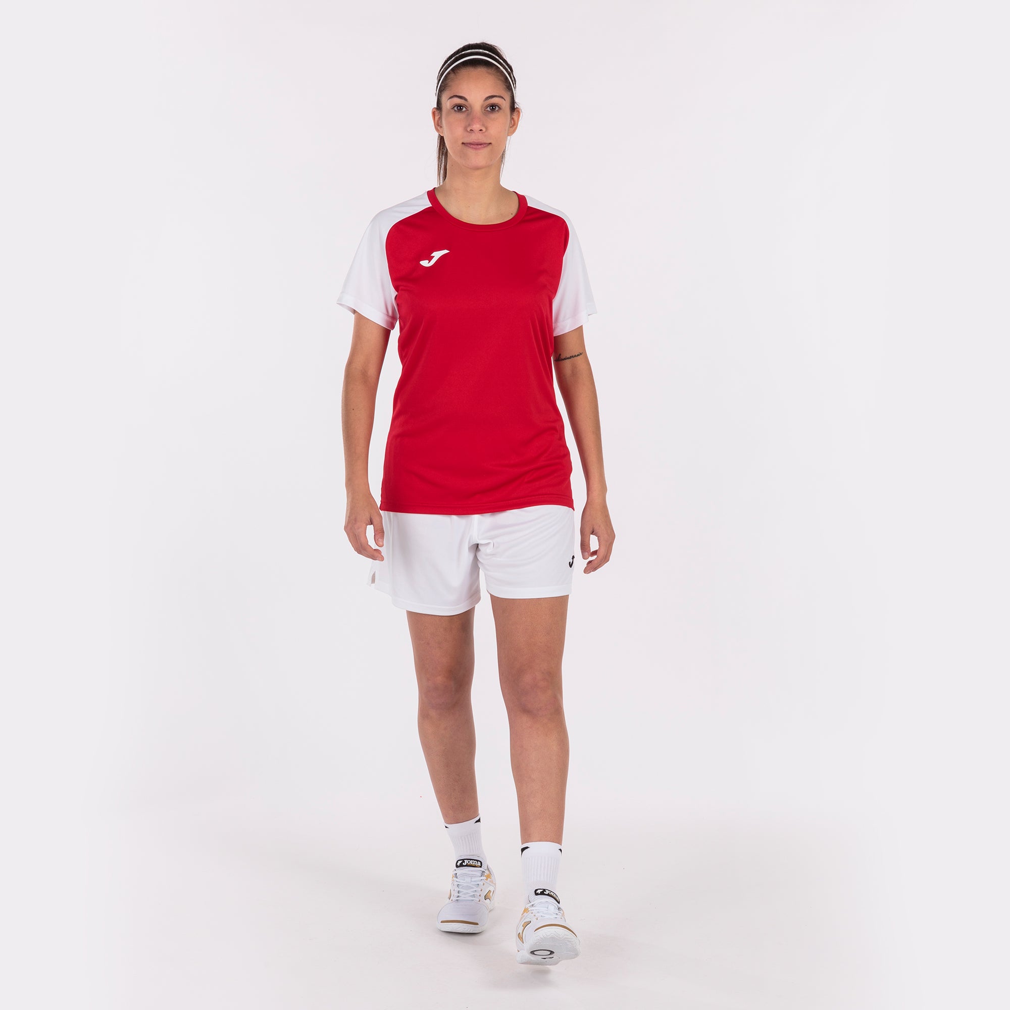 T-SHIRT ACADEMY IV - ROSSO-BIANCO - ROSSO-BIANCO
