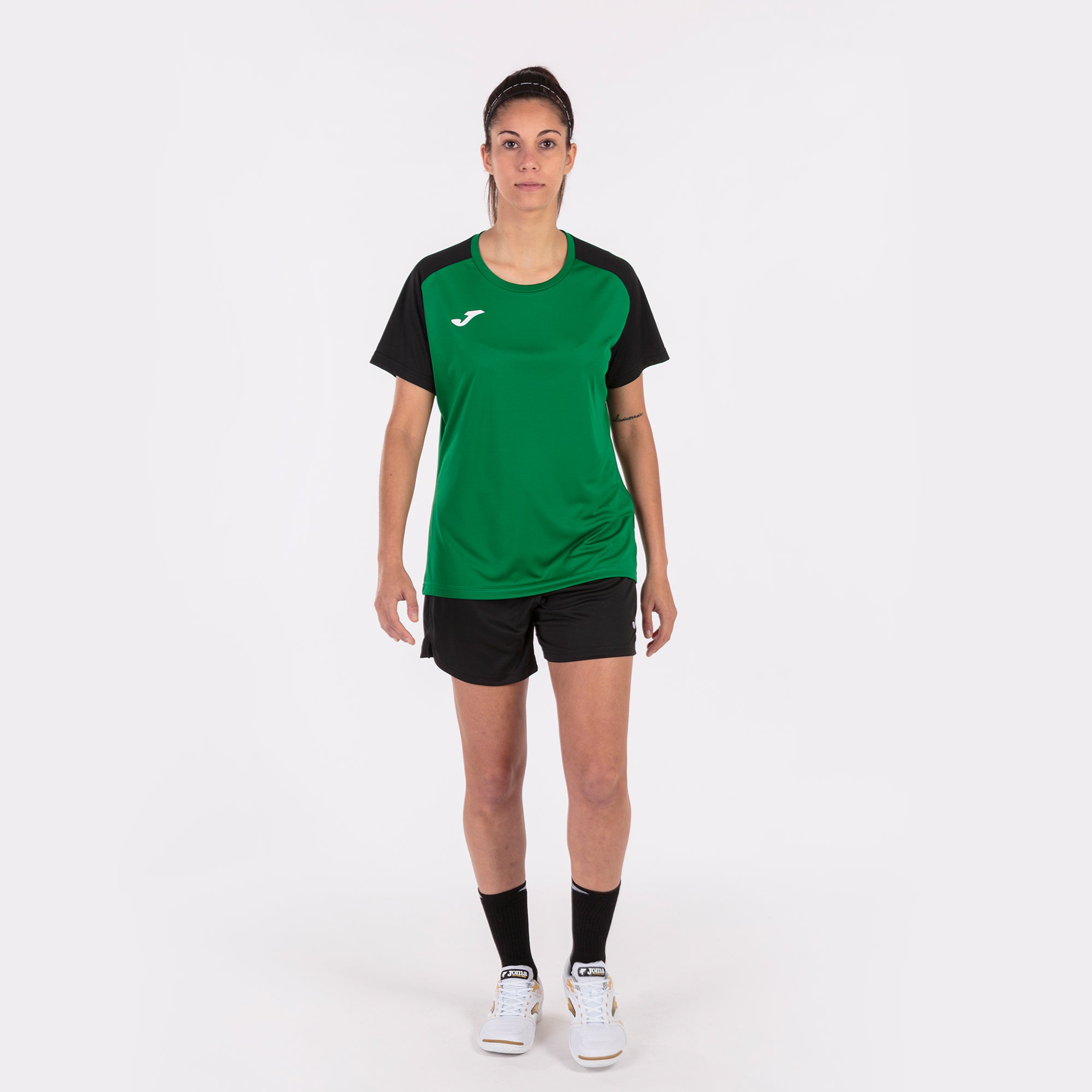 T-SHIRT ACADEMY IV - VERDE-NERO - VERDE-NERO