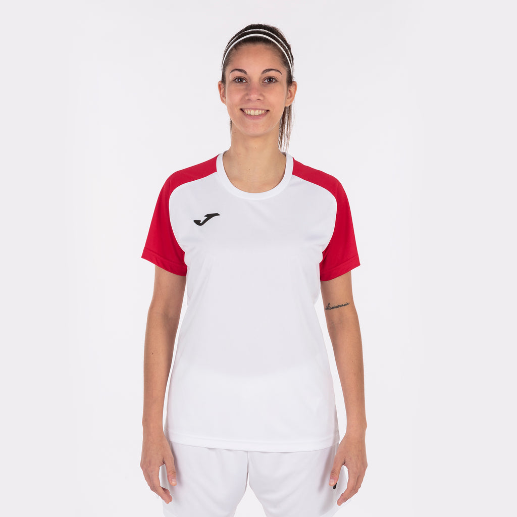 T-SHIRT ACADEMY IV - BIANCO-ROSSO - BIANCO-ROSSO