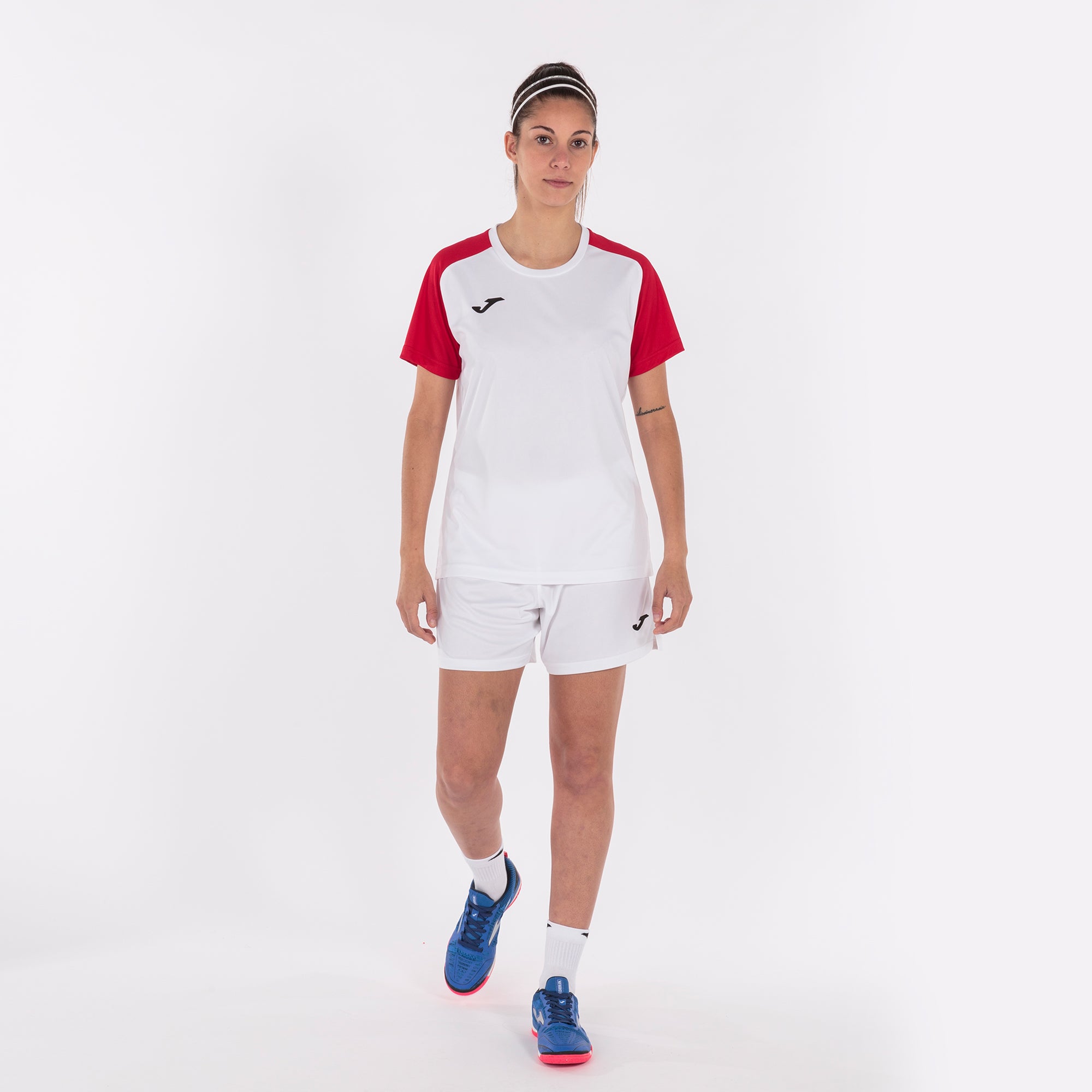 T-SHIRT ACADEMY IV - BIANCO-ROSSO - BIANCO-ROSSO