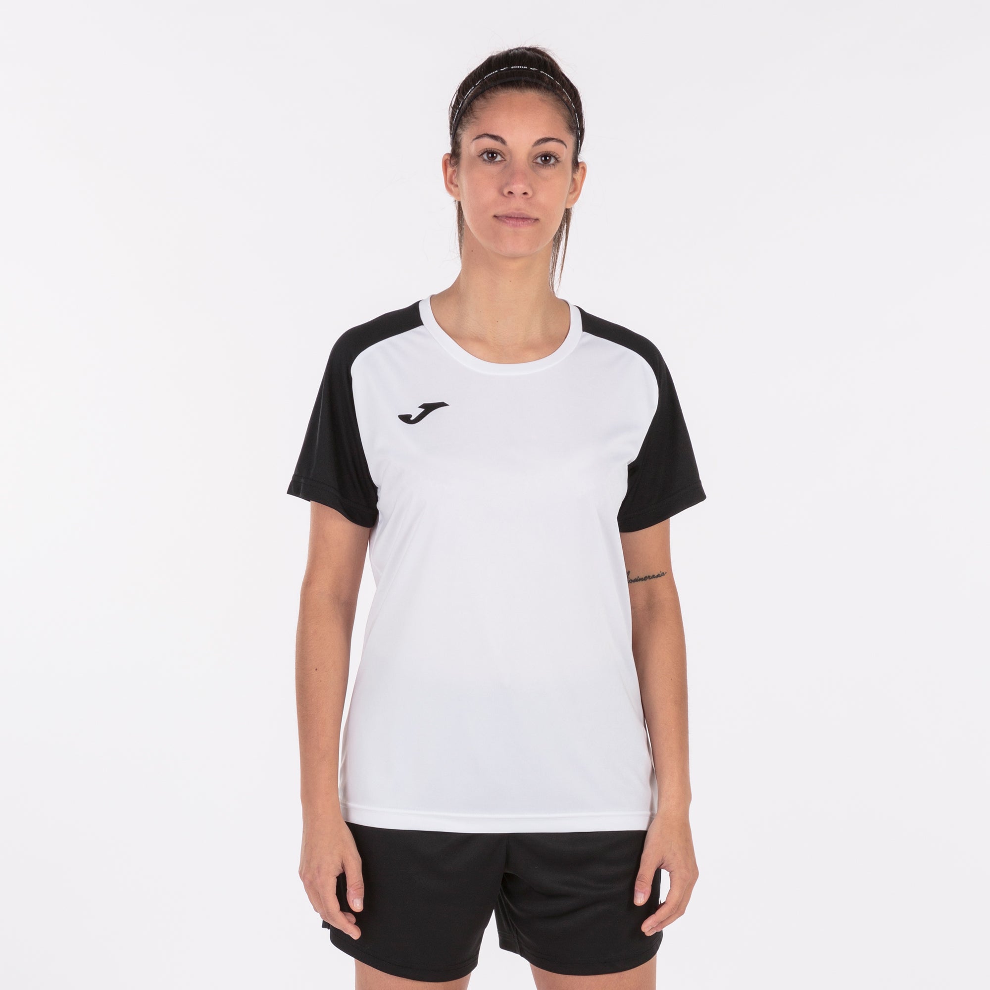 T-SHIRT ACADEMY IV - BIANCO-NERO - BIANCO-NERO