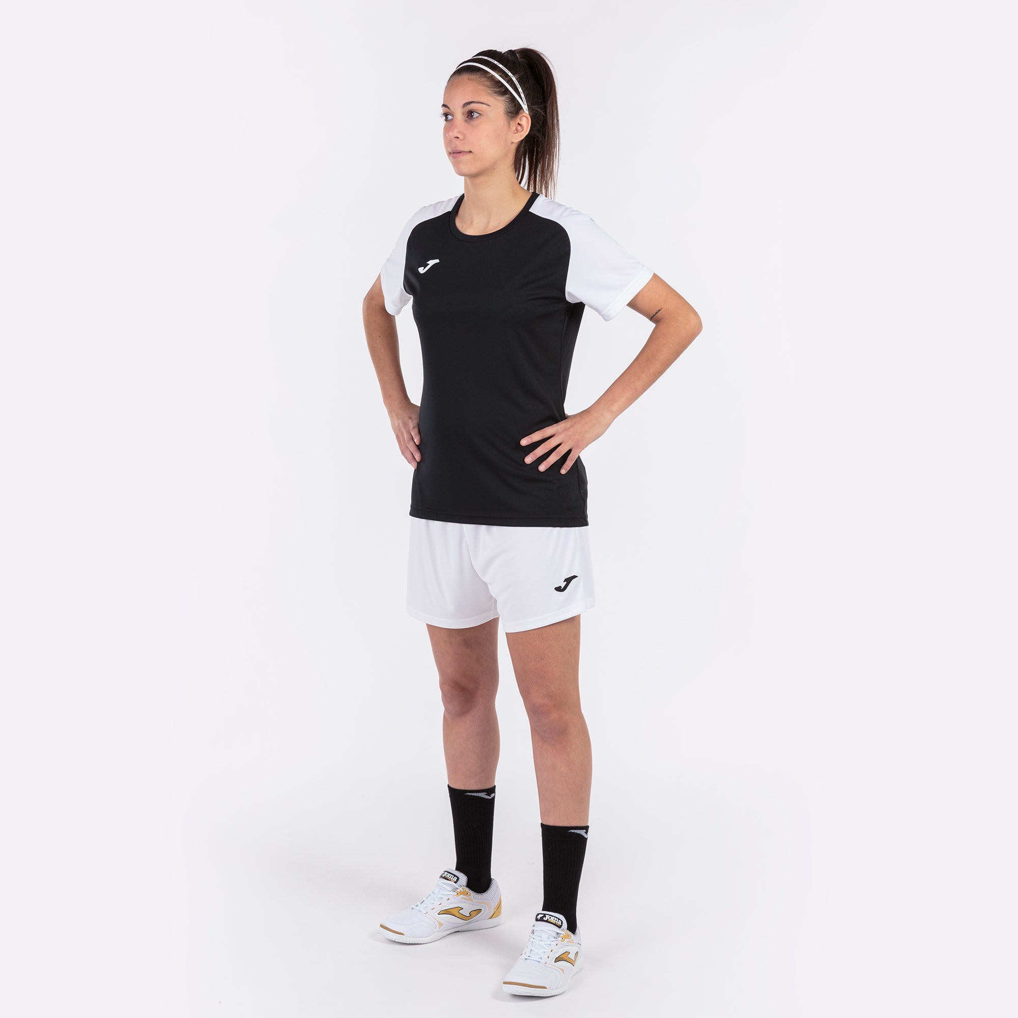 T-SHIRT ACADEMY IV - NERO-BIANCO - NERO-BIANCO