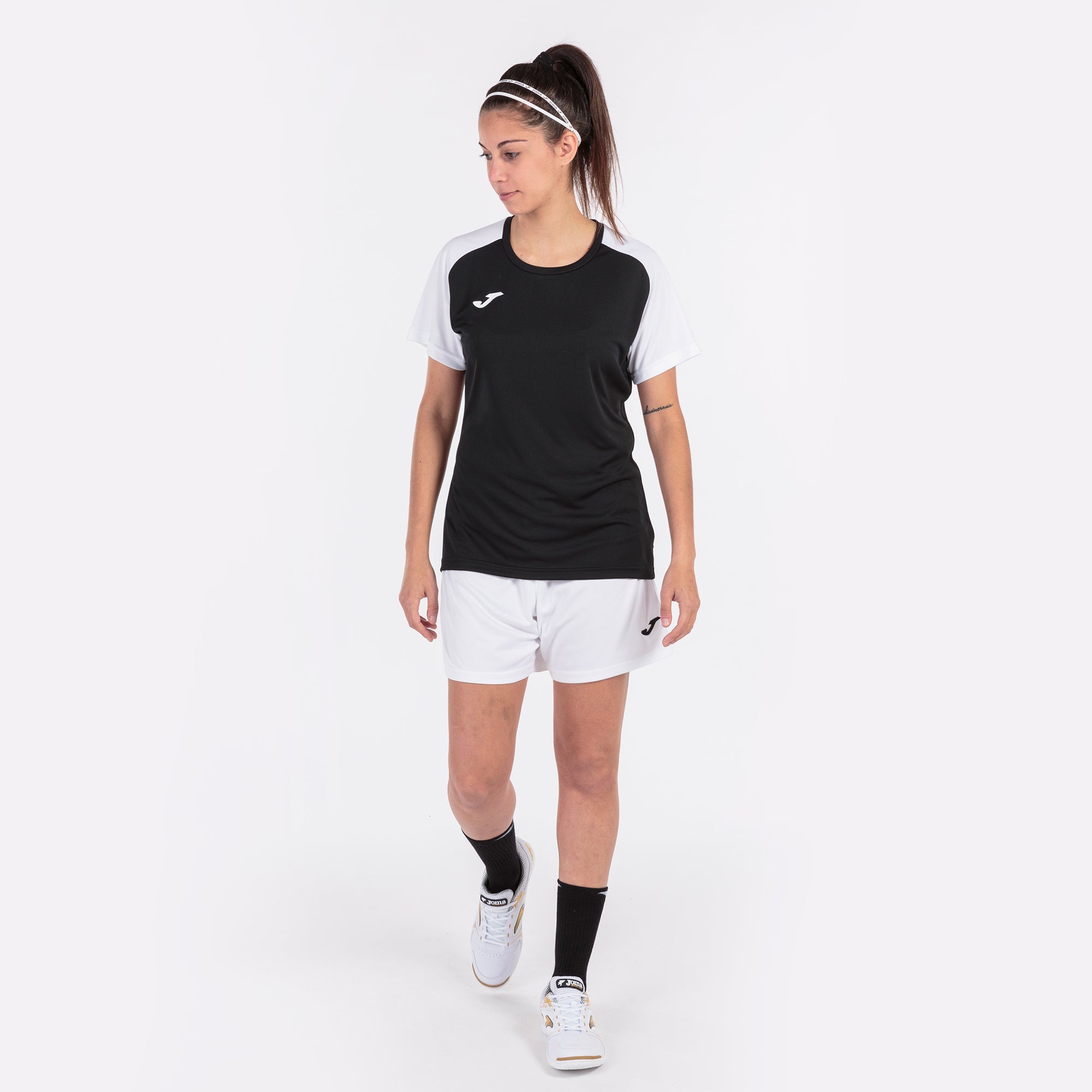 T-SHIRT ACADEMY IV - NERO-BIANCO - NERO-BIANCO