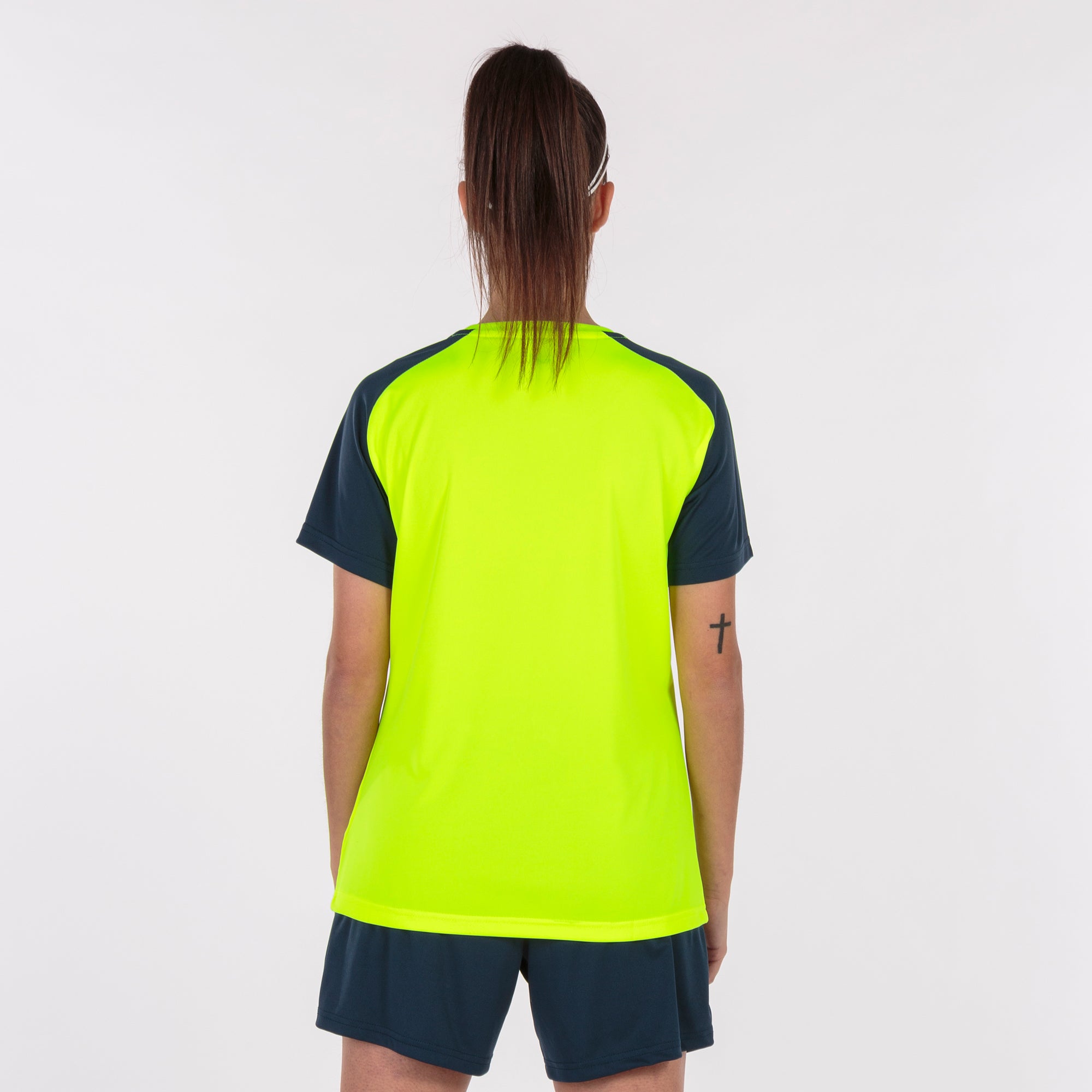 T-SHIRT ACADEMY IV - GIALLO FLUO-BLU NAVY - GIALLO FLUO-BLU NAVY